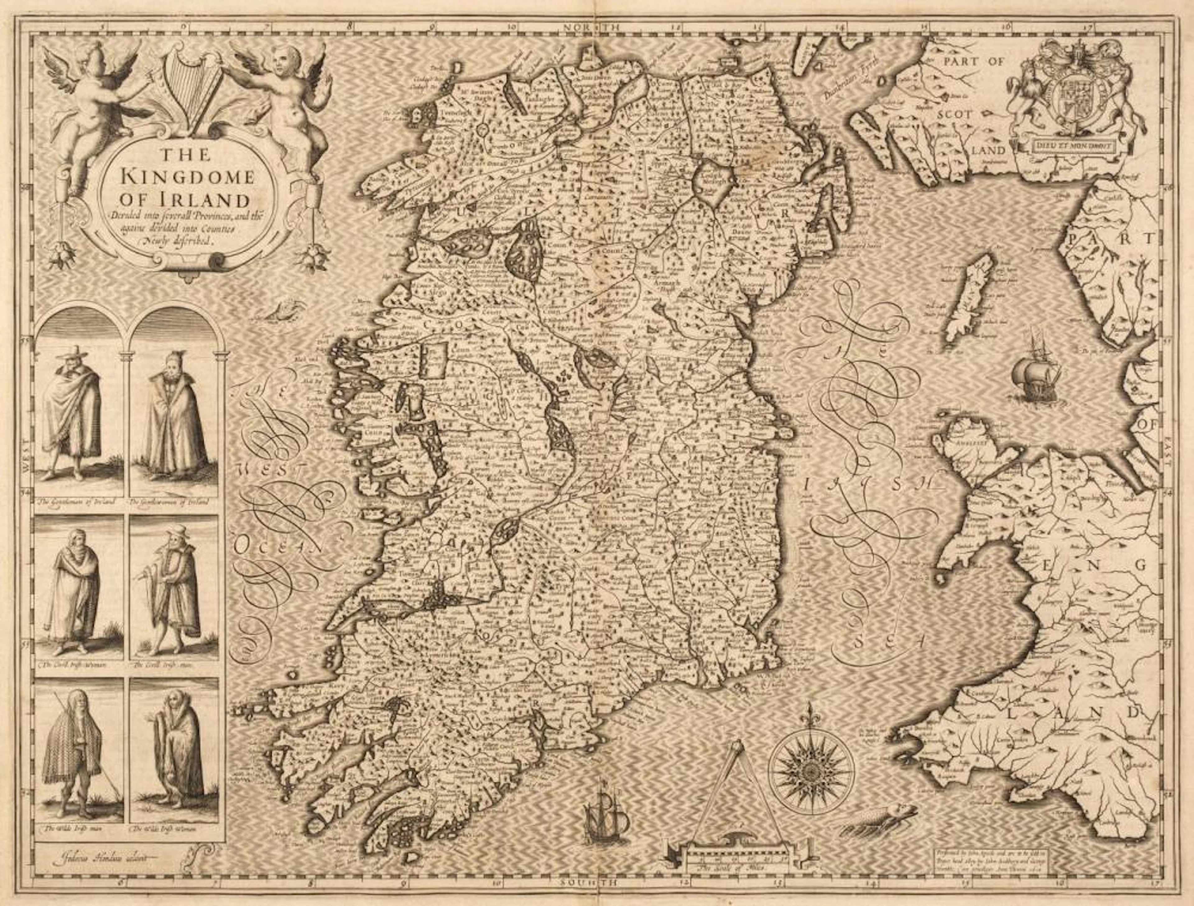Ireland. Speed (John), The Kingdome of Irland..., 1st edition [1611]