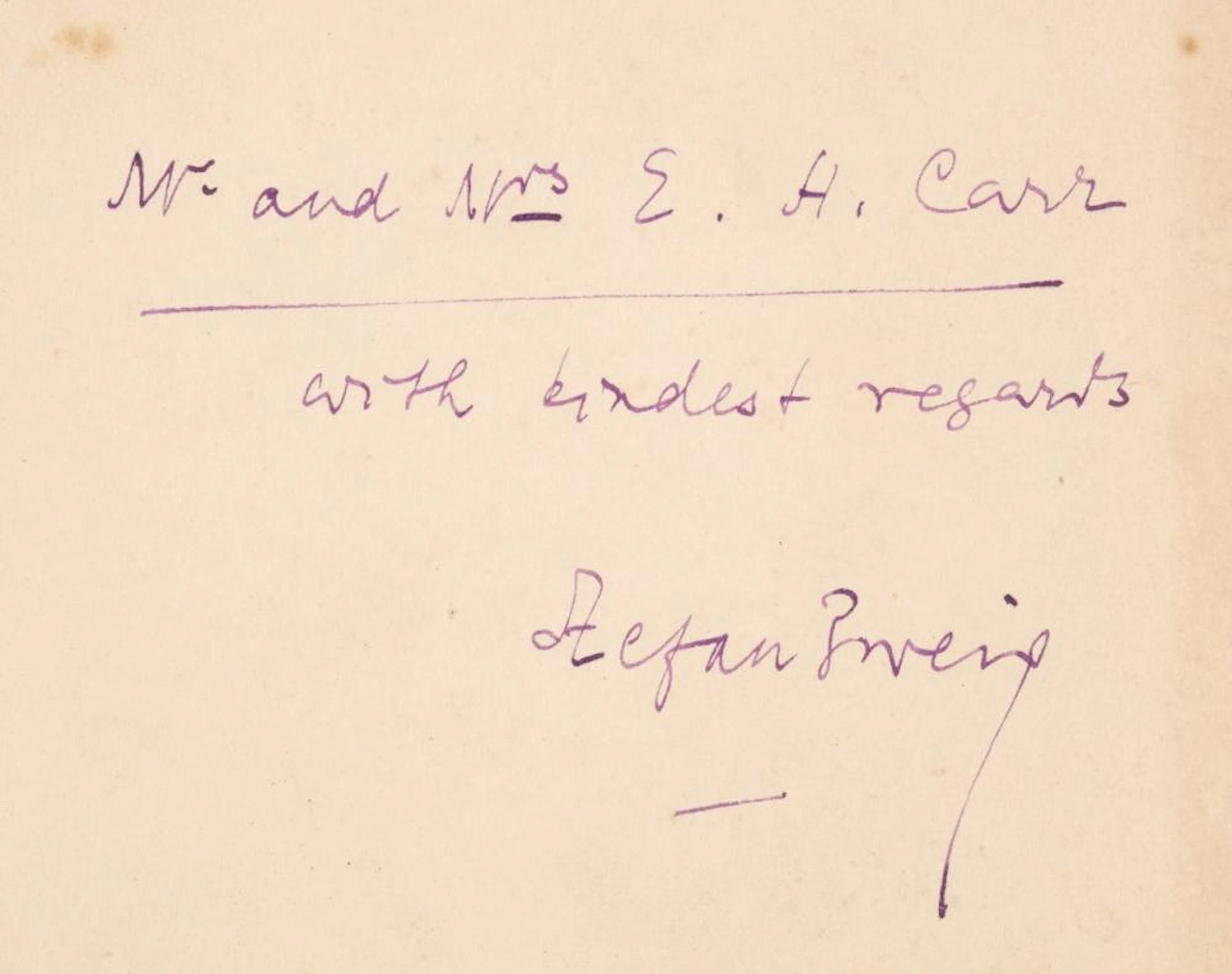 1934 Zweig (Stefan)