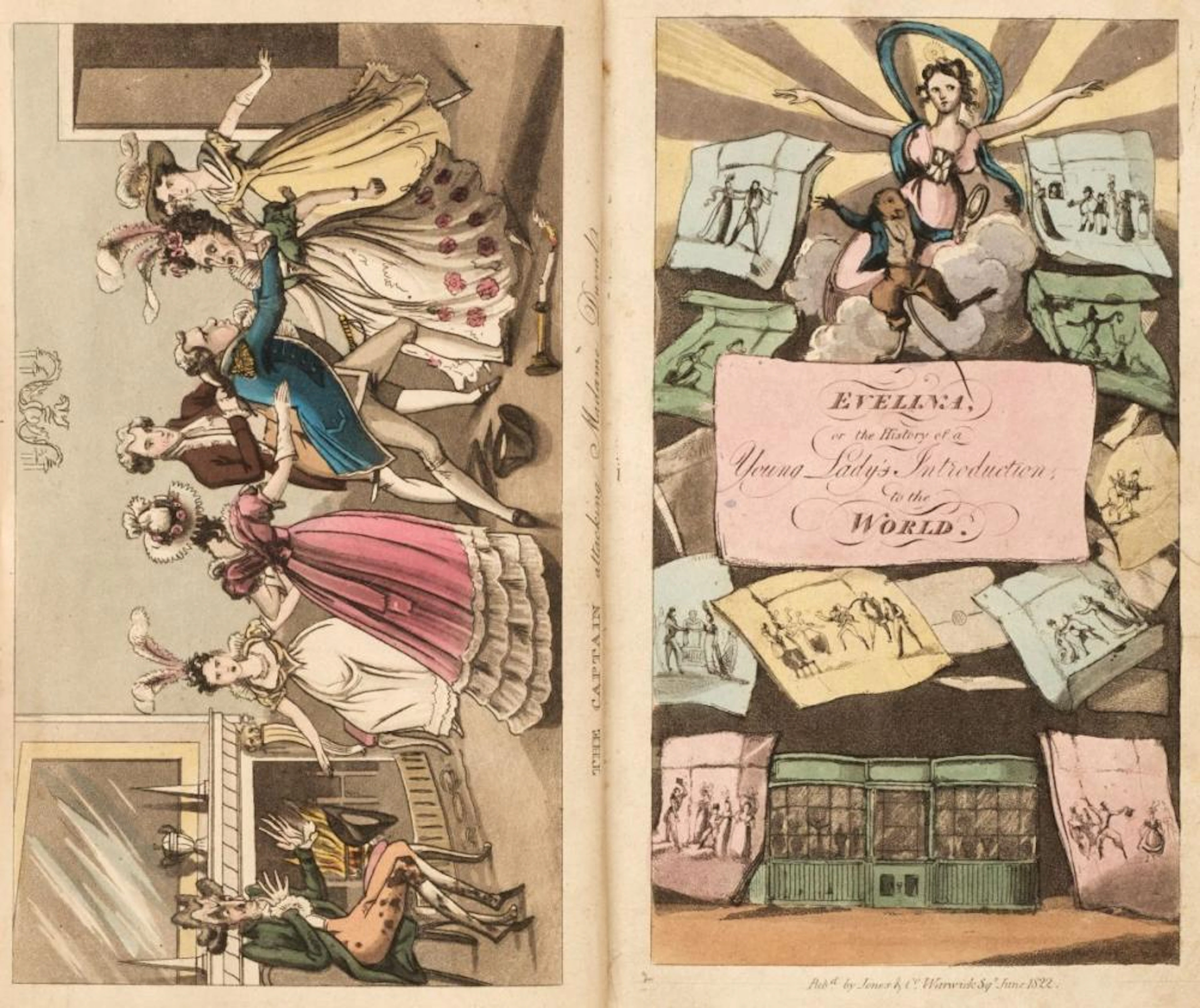 [Burney, Fanny]. Evelina: or Female Life in London, 1822