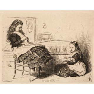 Millais (John Everett, 1829-1896). The Baby-House, [1872]