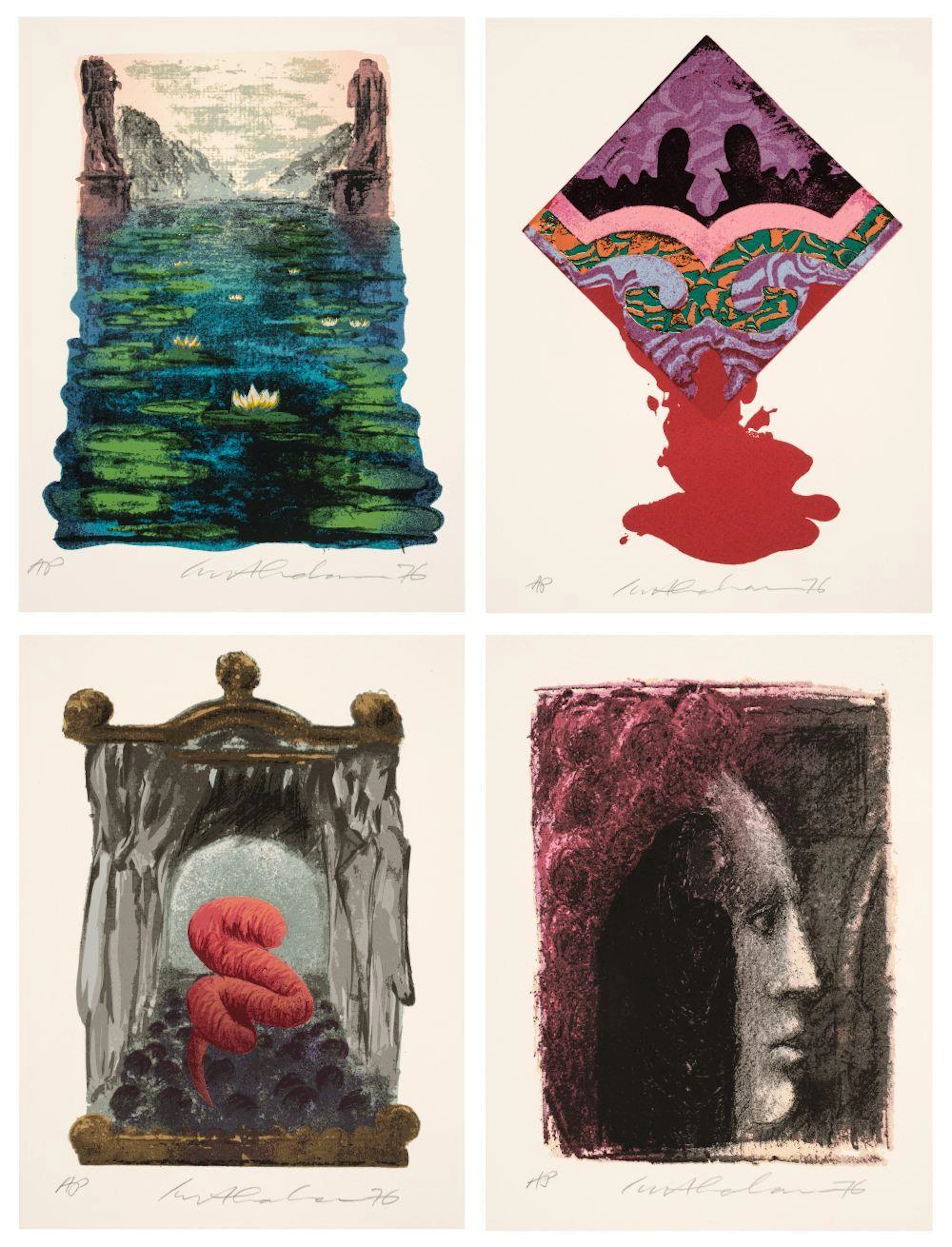 Abrahams (Ivor, 1935-2015). E. A. Poe, Tales and Poems, 1976