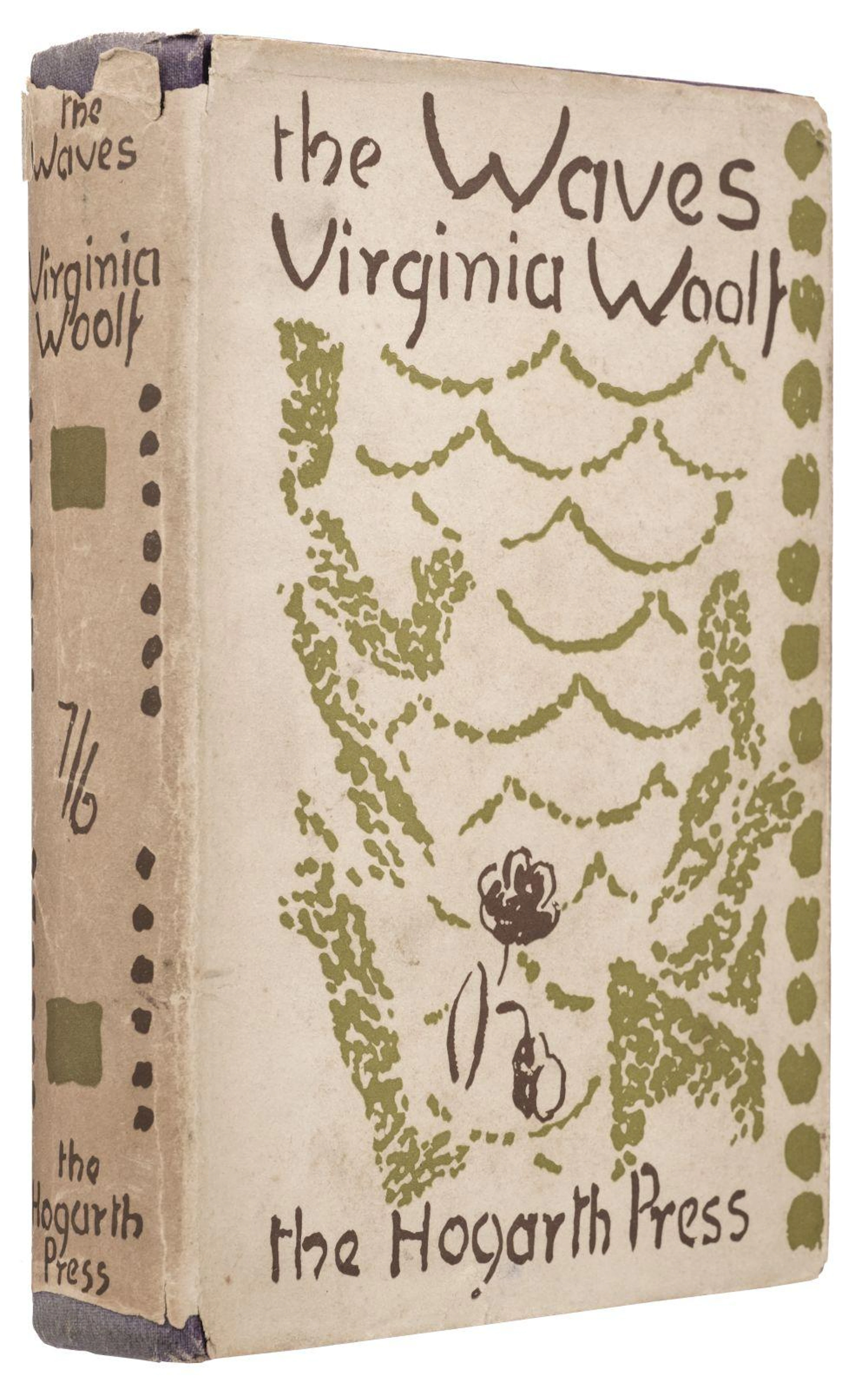 Woolf (Virginia). The Waves, 1st edition, London: The Hogarth Press, 1931