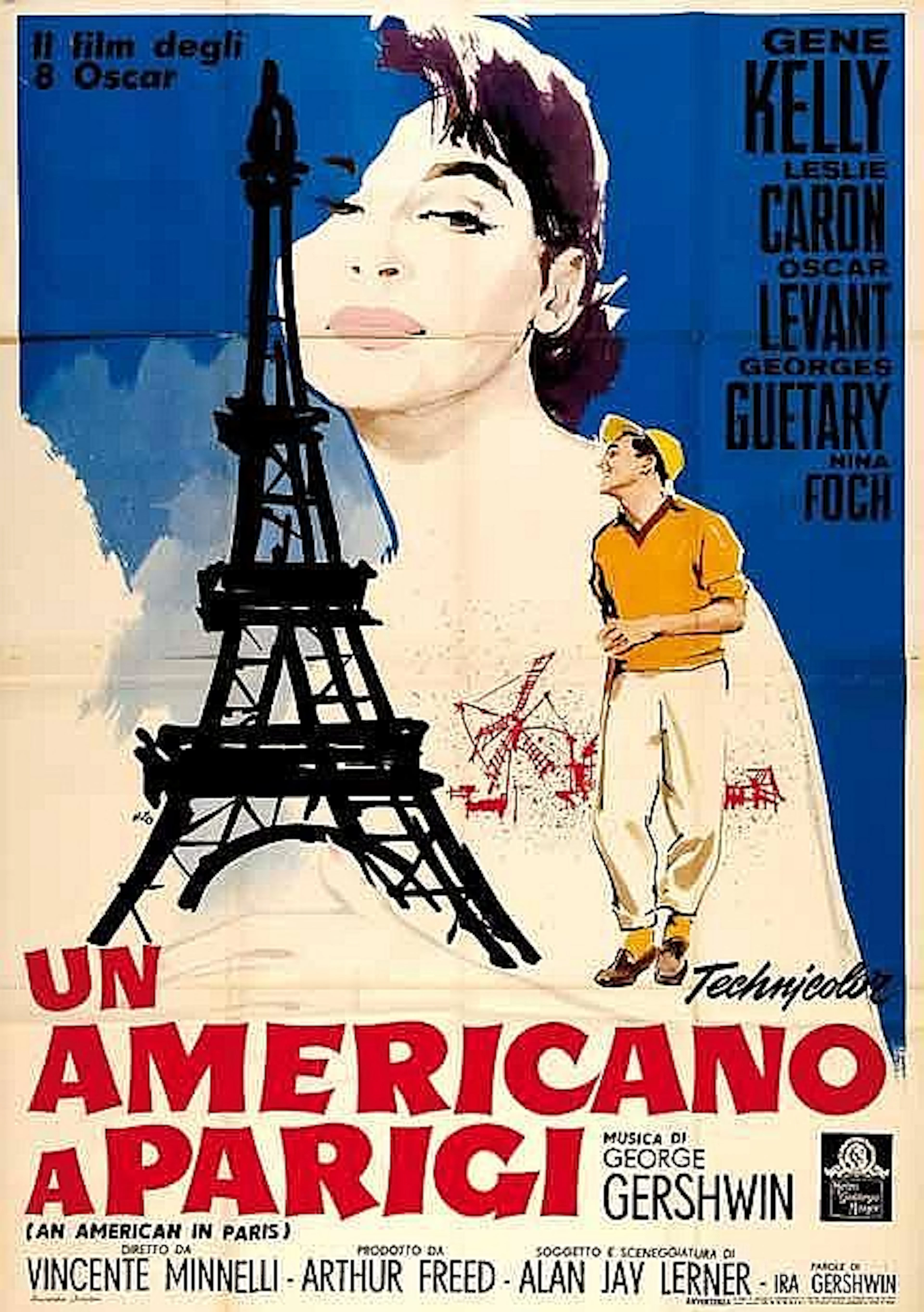American movie poster - PARIGI