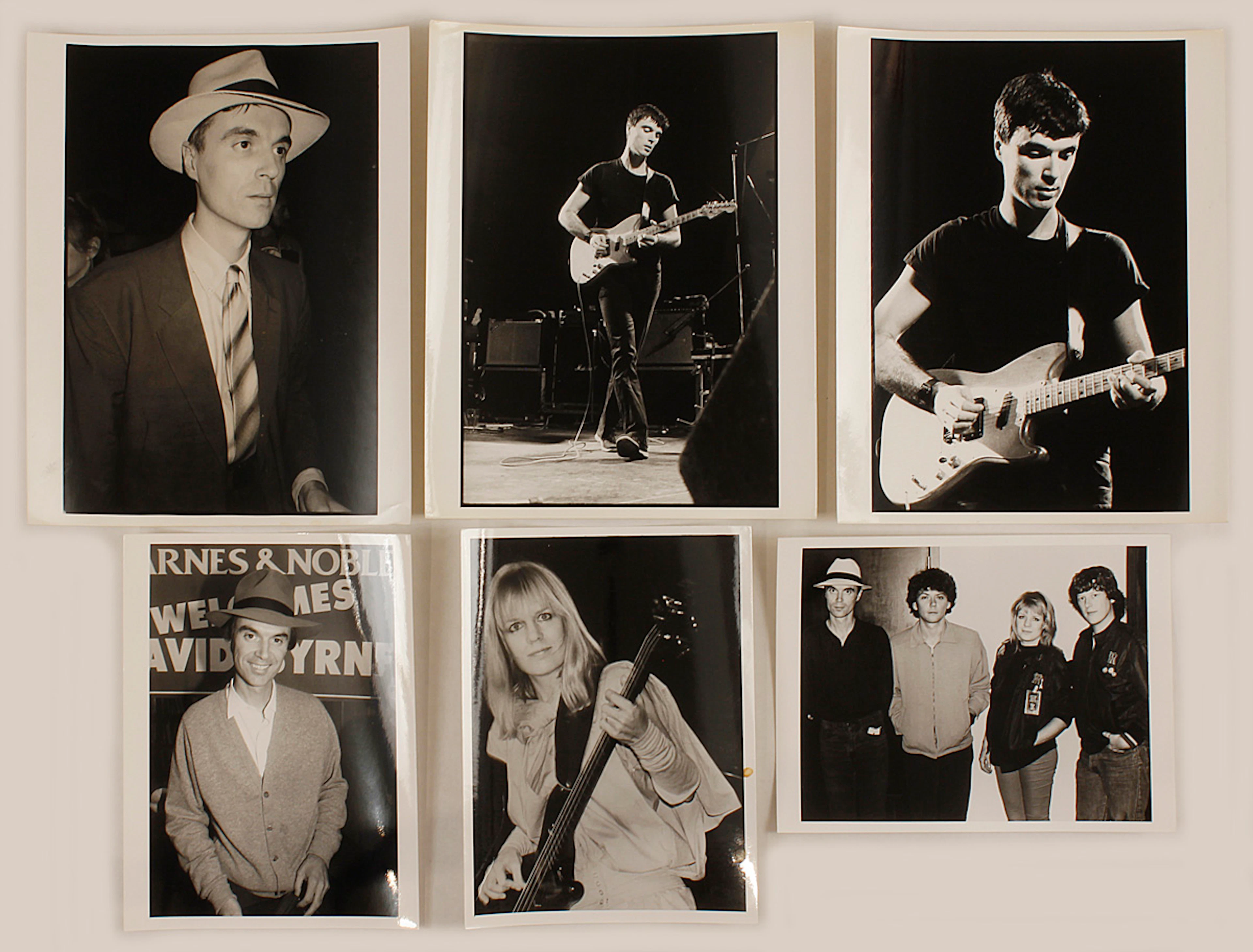 The Talking Heads Original Stamped Photographs (11)