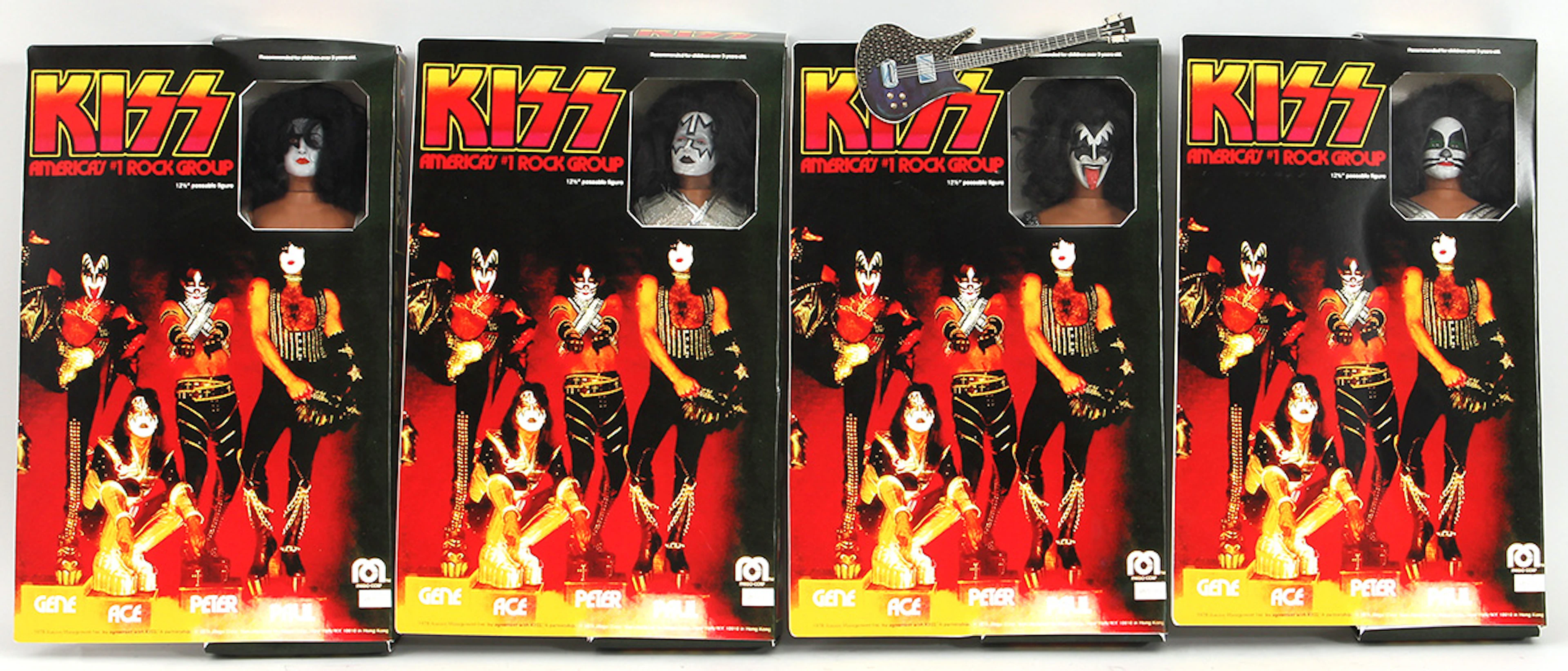 KISS Action Figures Set