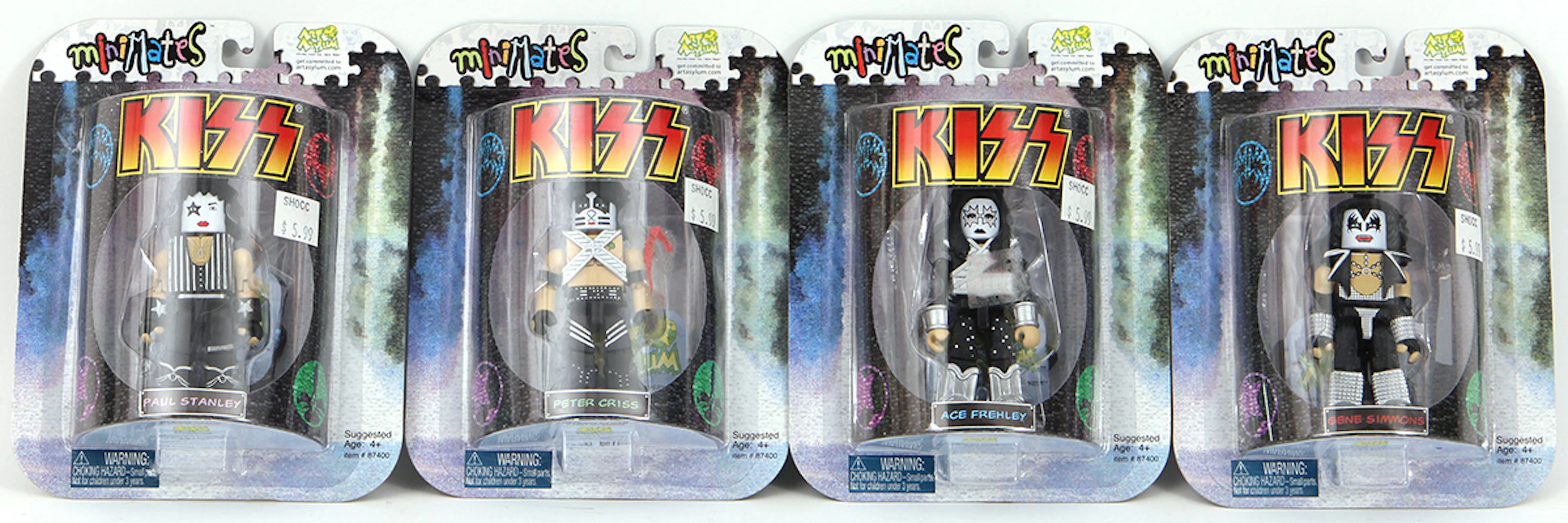 KISS Minimates Action Figures Set