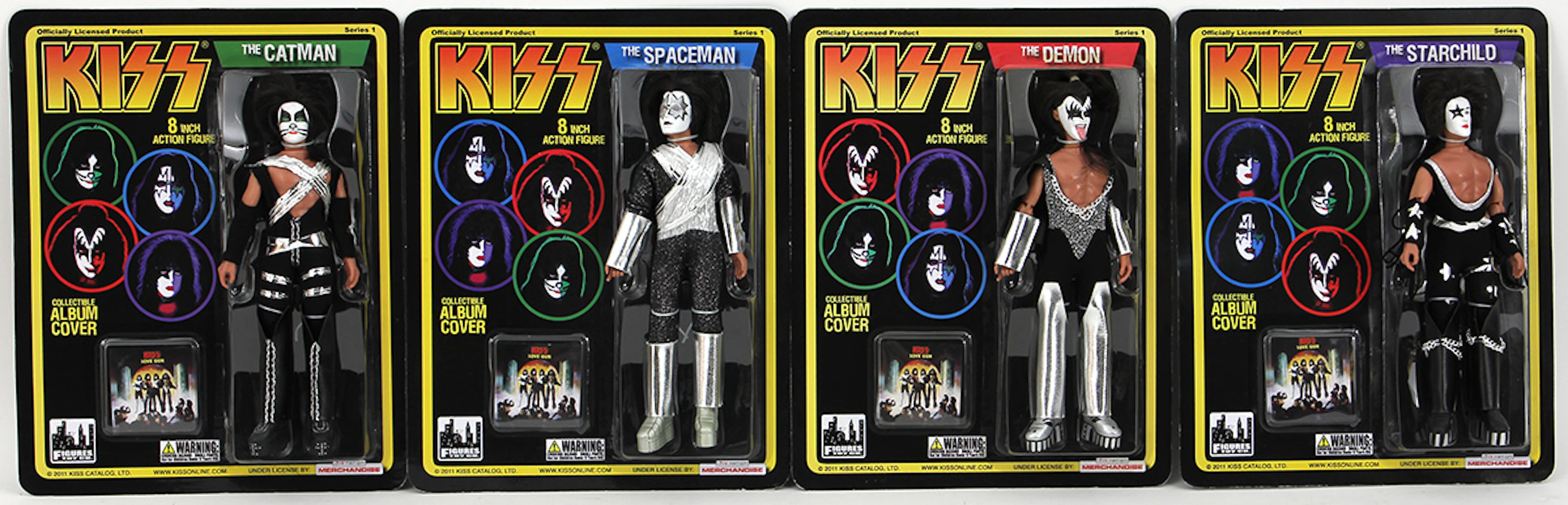 KISS Action Figures Set