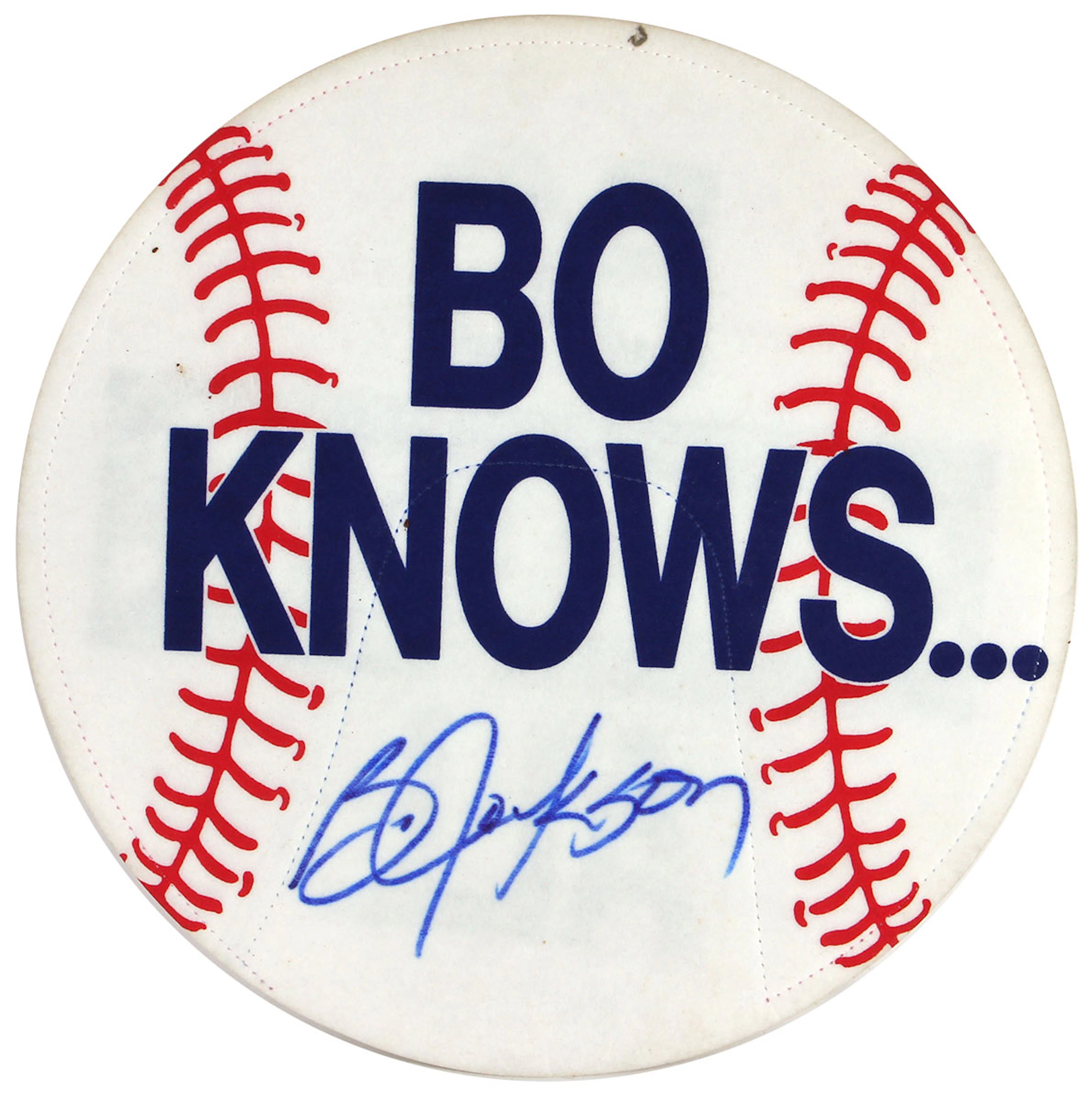 Bo Jackson Signed Promotional Poster
