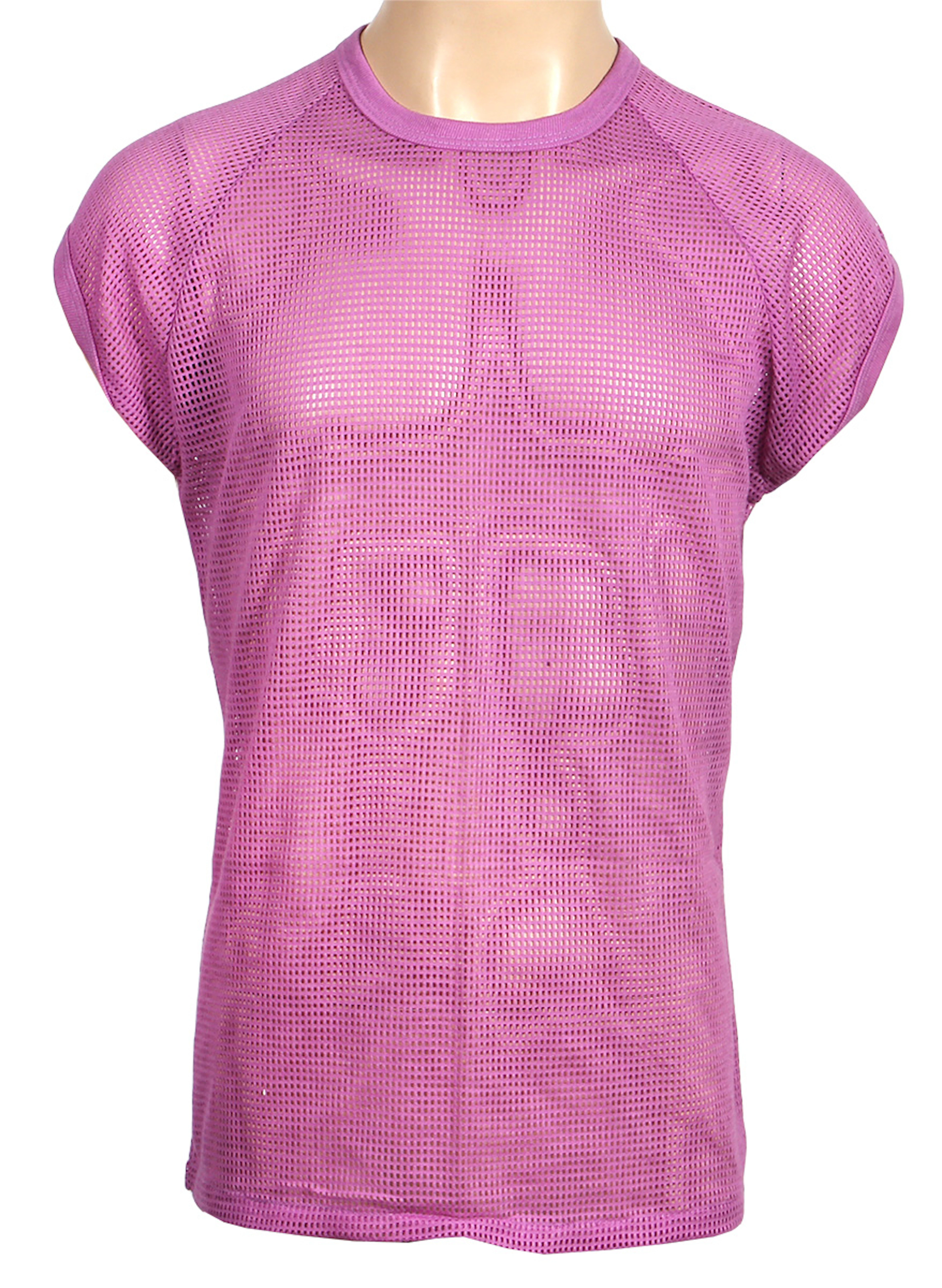 Queen Freddie Mercury Stage Worn Purple Mesh Shirt