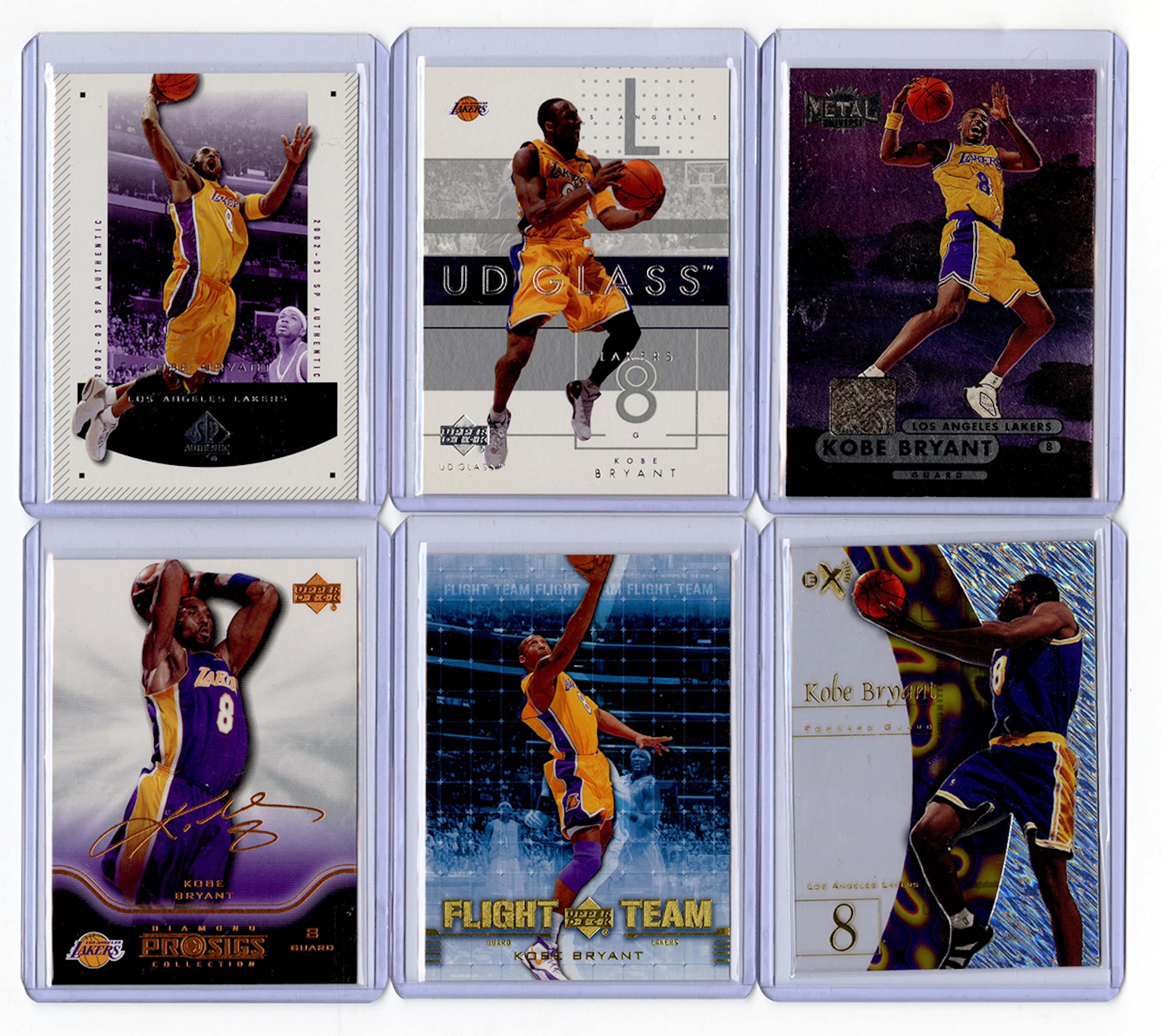 Kobe Bryant Basketball Card Lot (6)