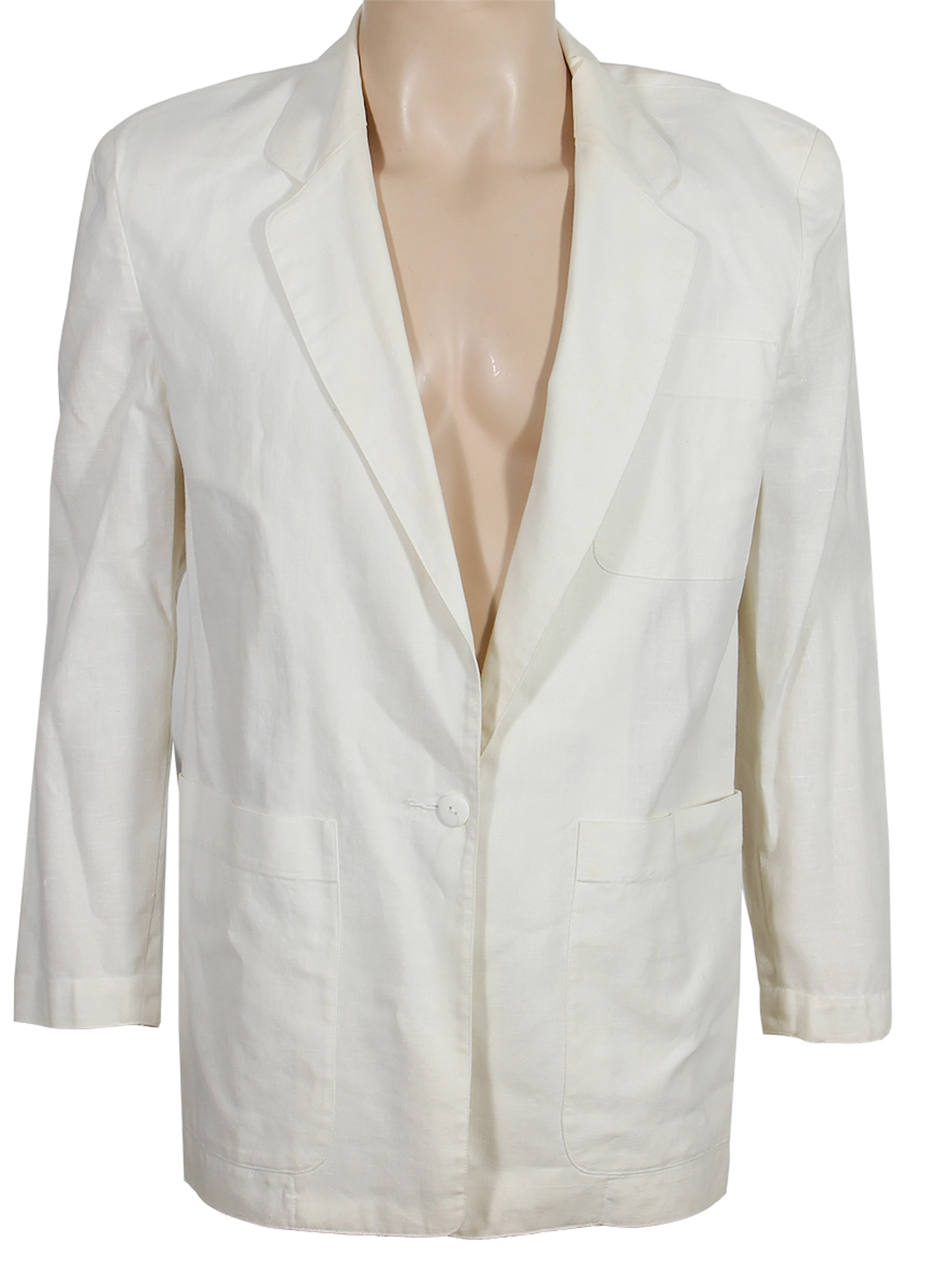 Michael Jackson Owned and Worn White Jacket