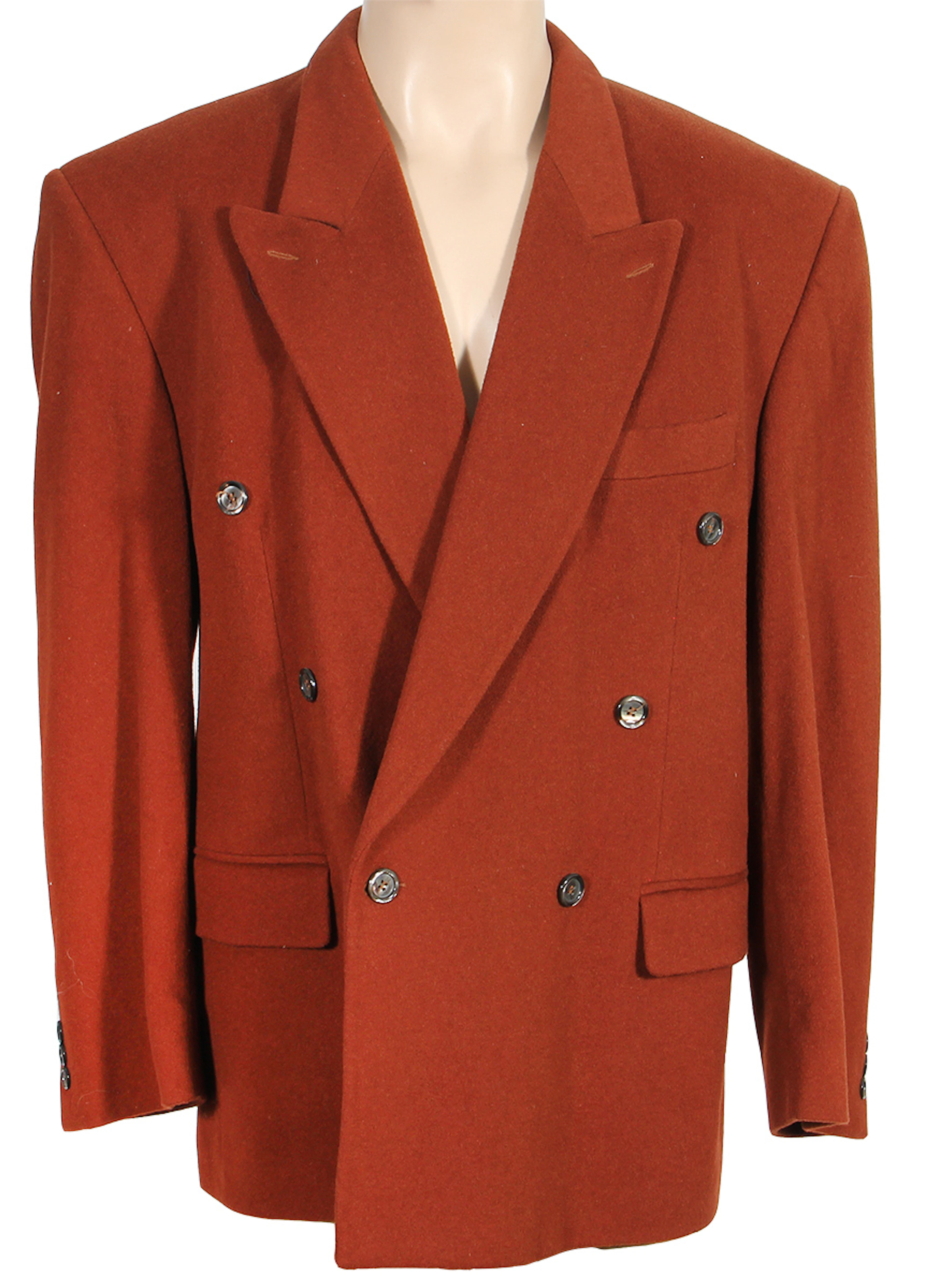 Michael Jackson Owned and Worn Rust Jacket