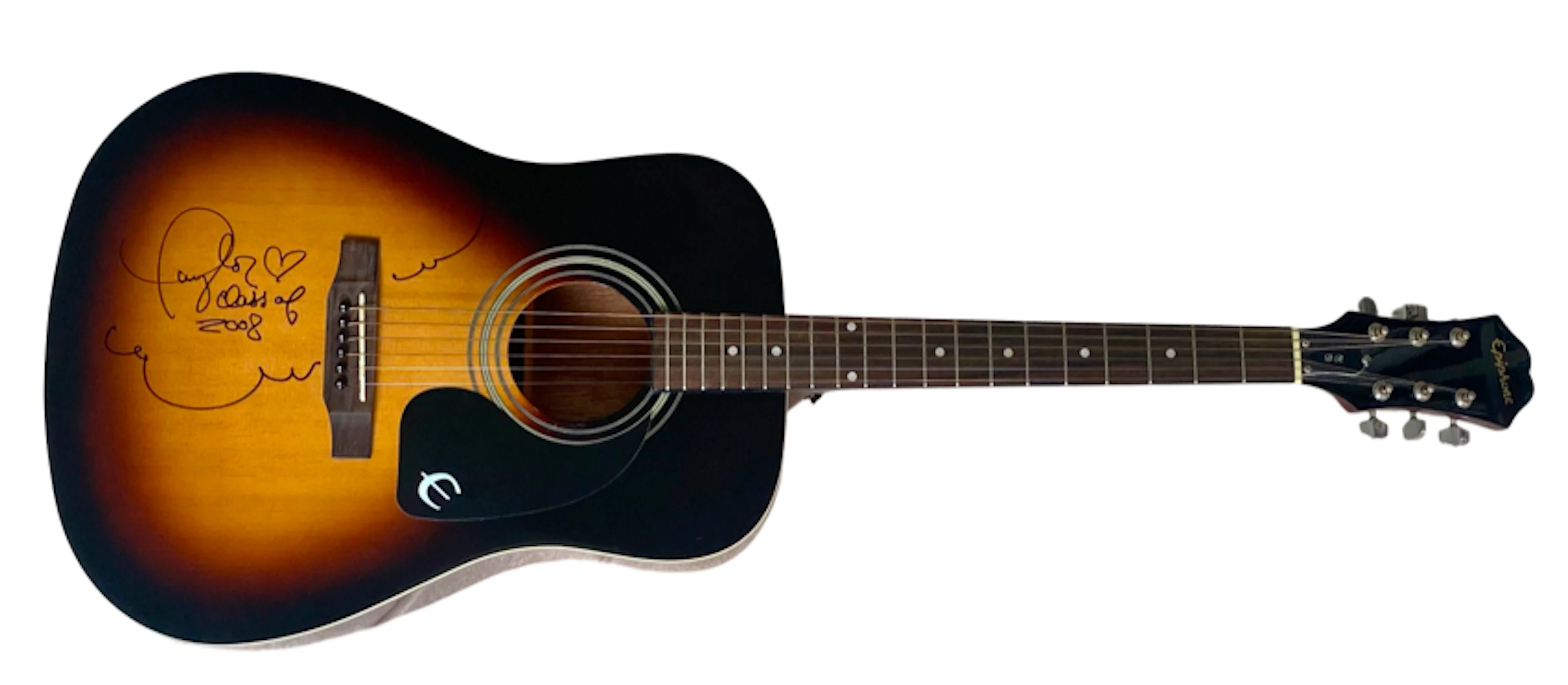 Taylor Swift Signed and Inscribed "Class of 2008" Guitar JSA
