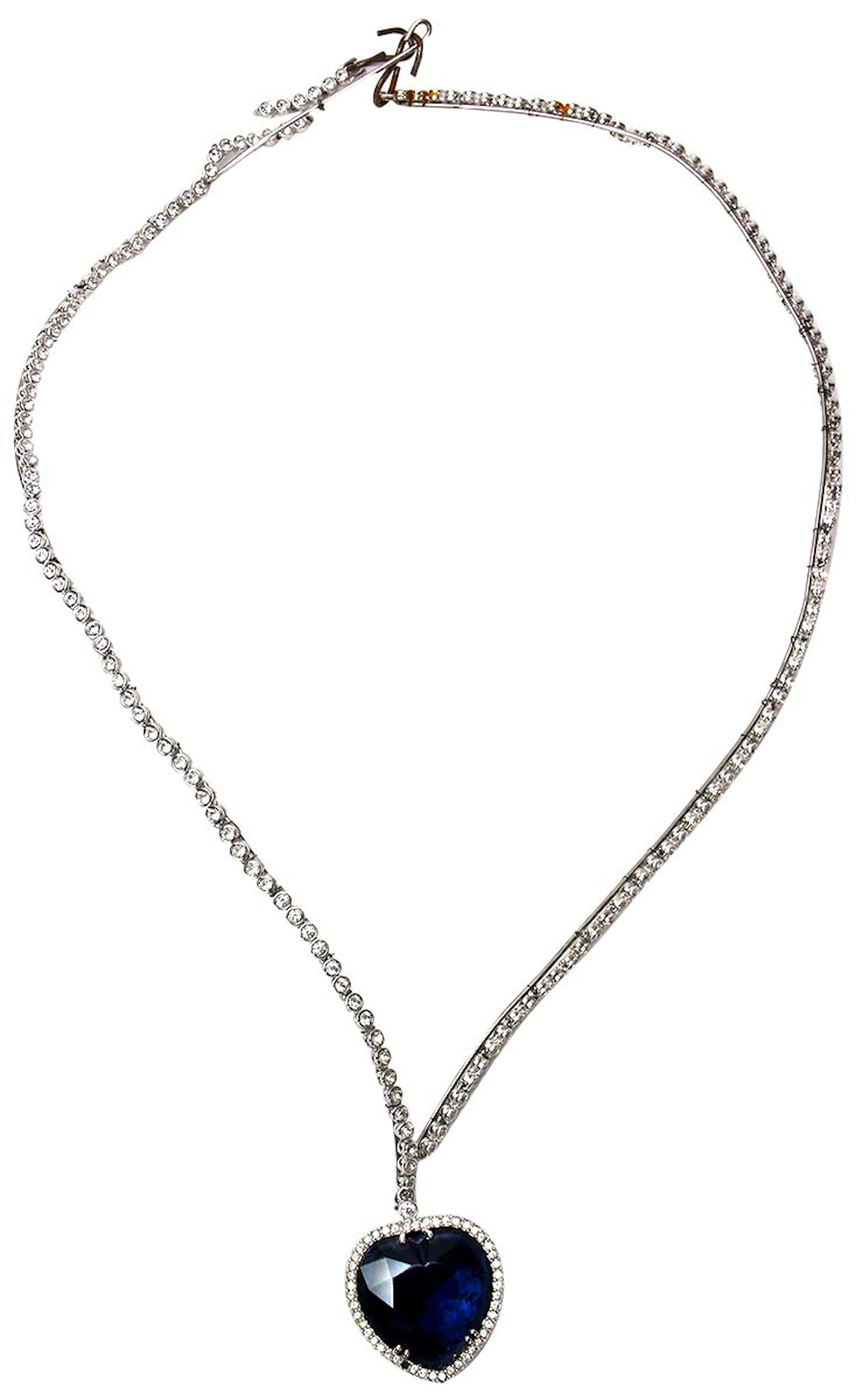 “Heart of the Ocean” Prop Diamond Necklace Used in "Titanic"