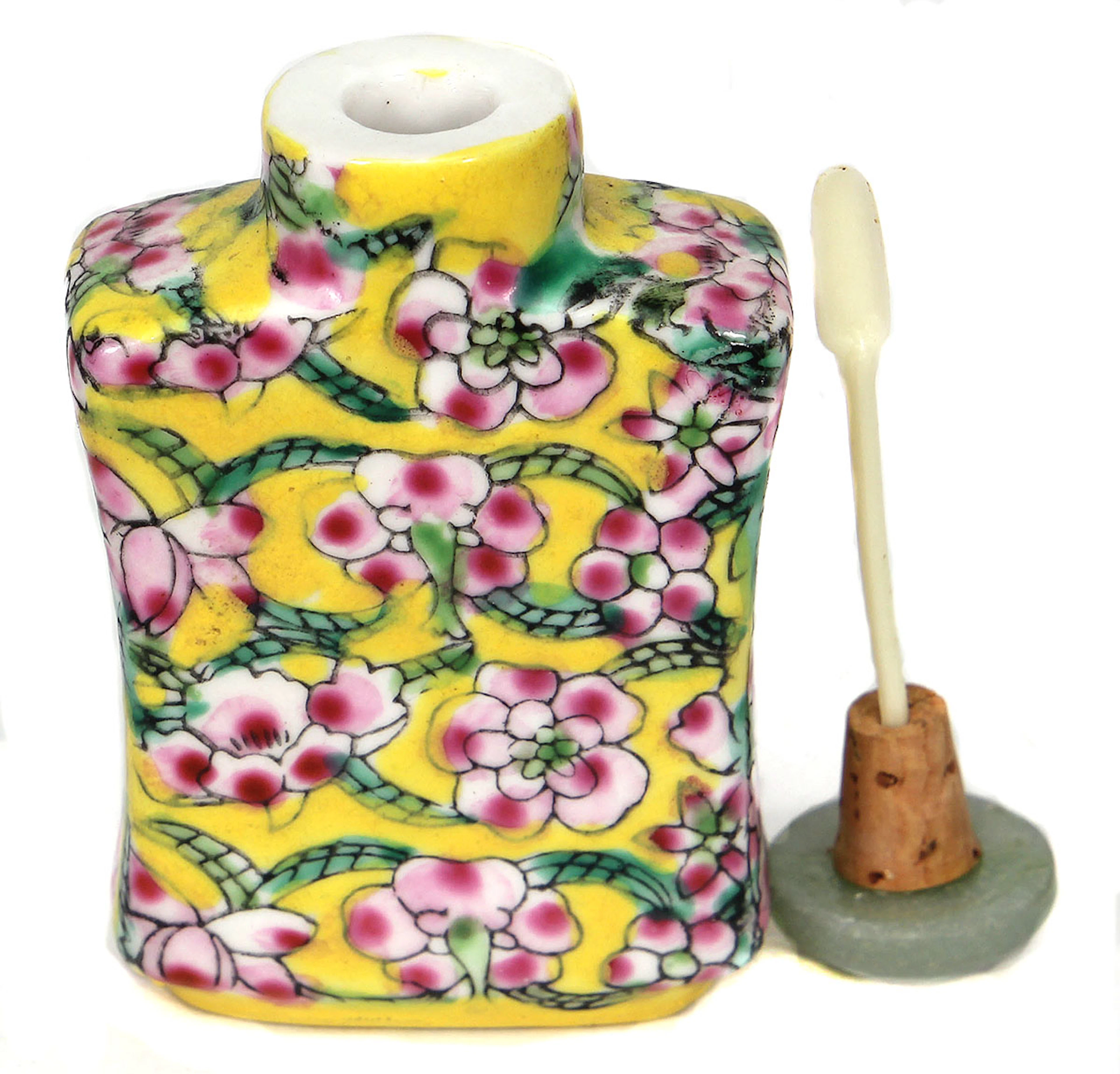 Jimi Hendrix's Personally Owned & Used Porcelain Snuff Jar