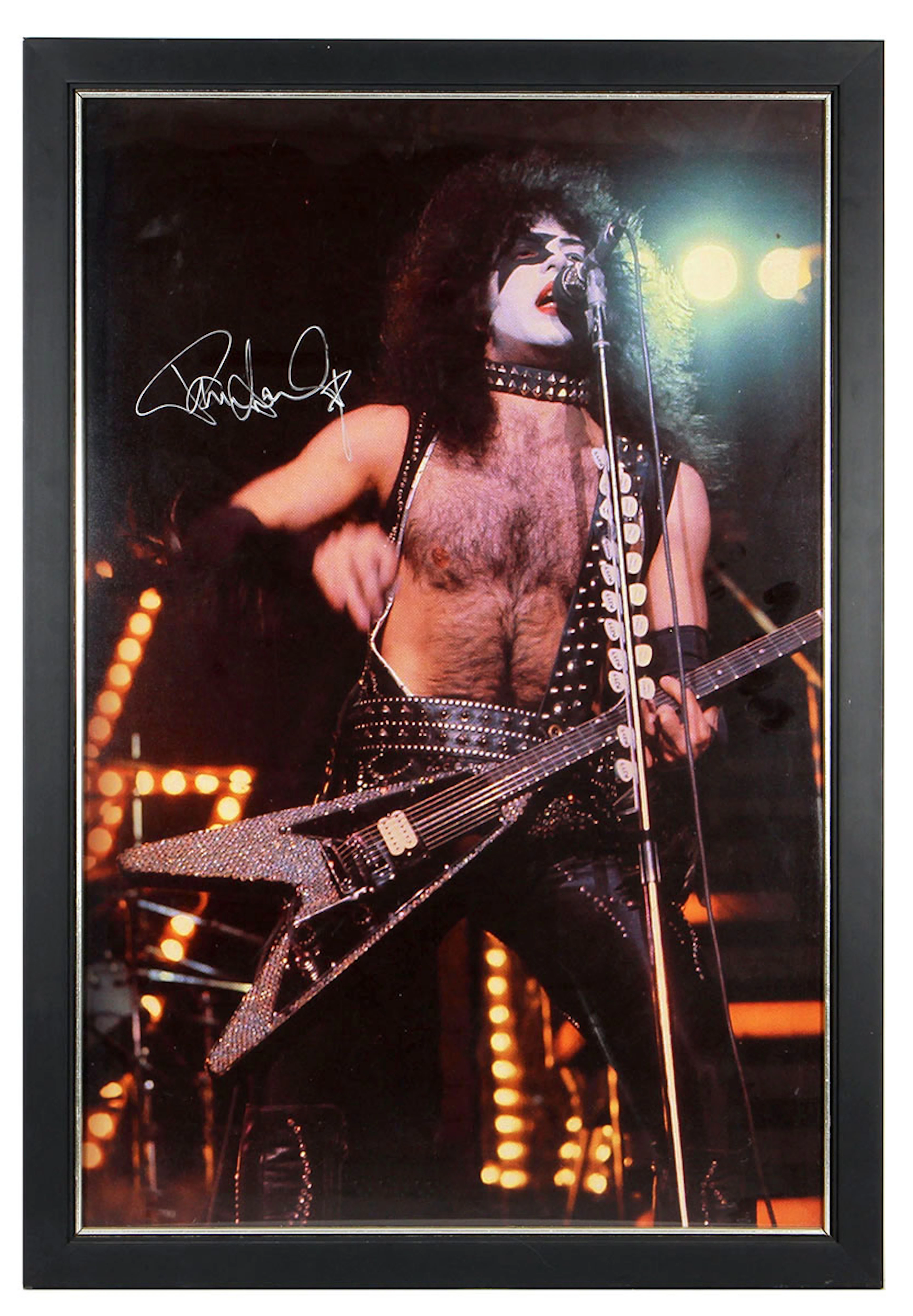 KISS Paul Stanley In Concert 1977 Rock And Roll Over Tour...