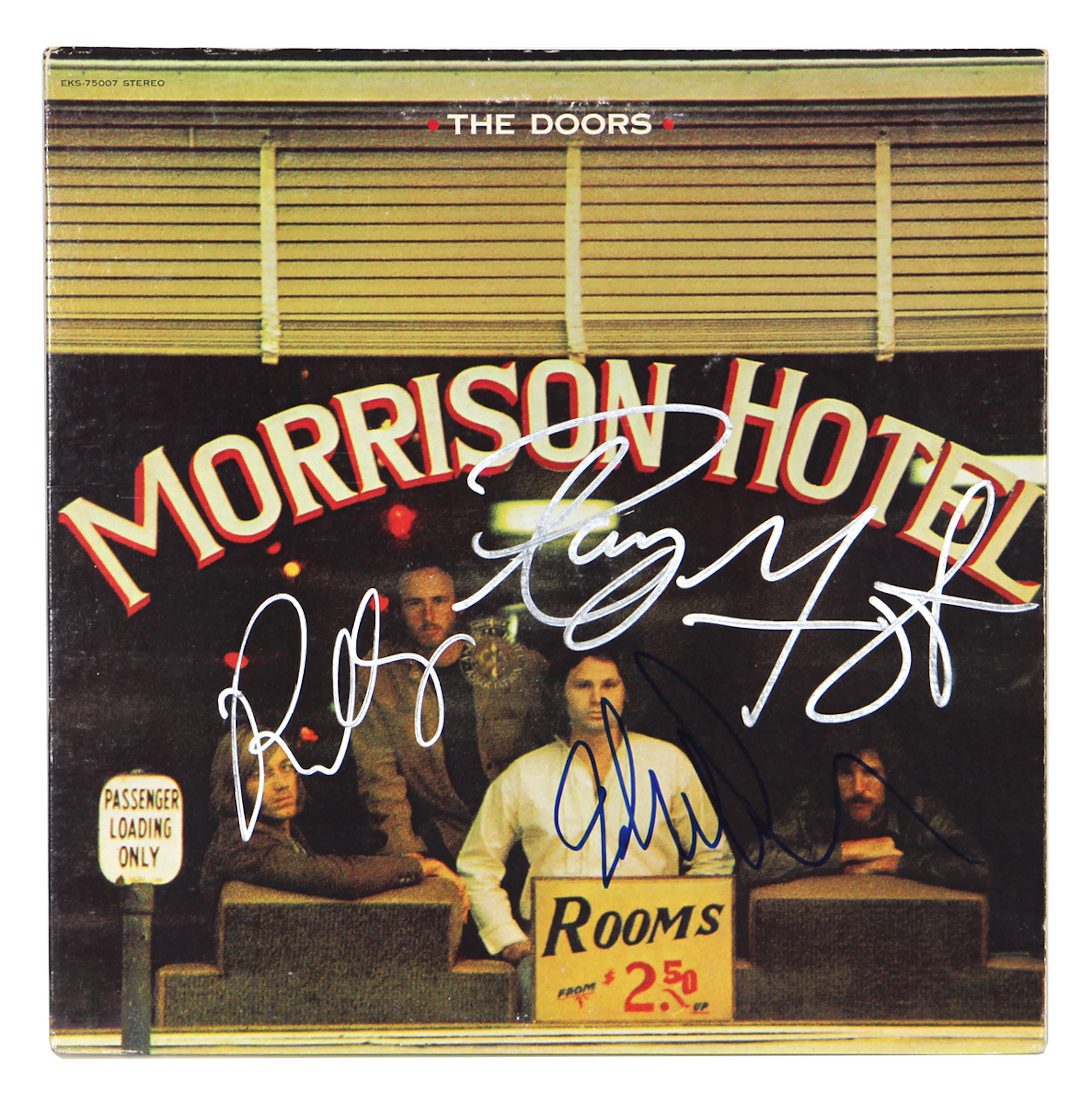 The Doors Band Signed “Morrison Hotel” Album (REAL)