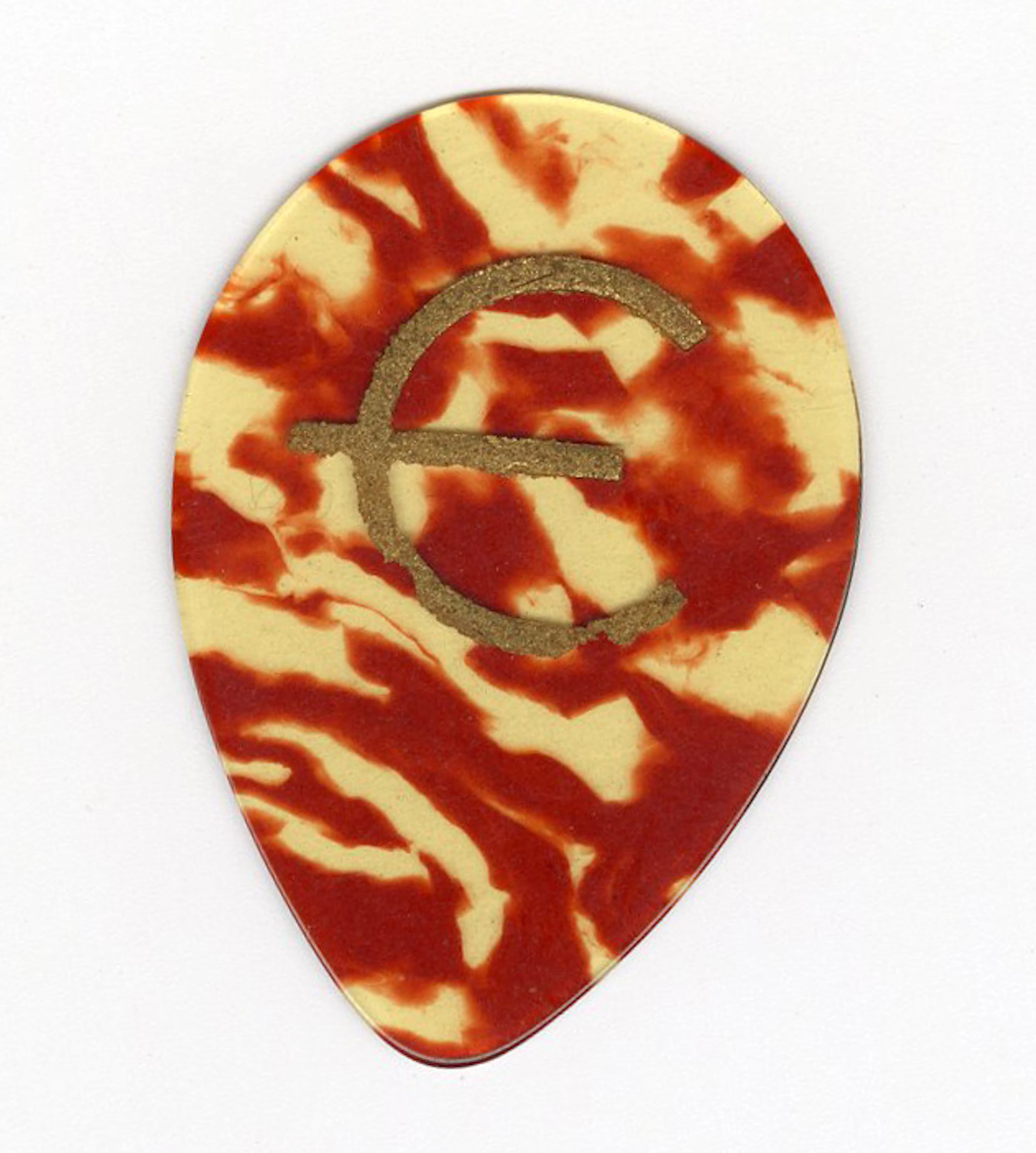 John Lennon's Owned and Used Epiphone Guitar Pick