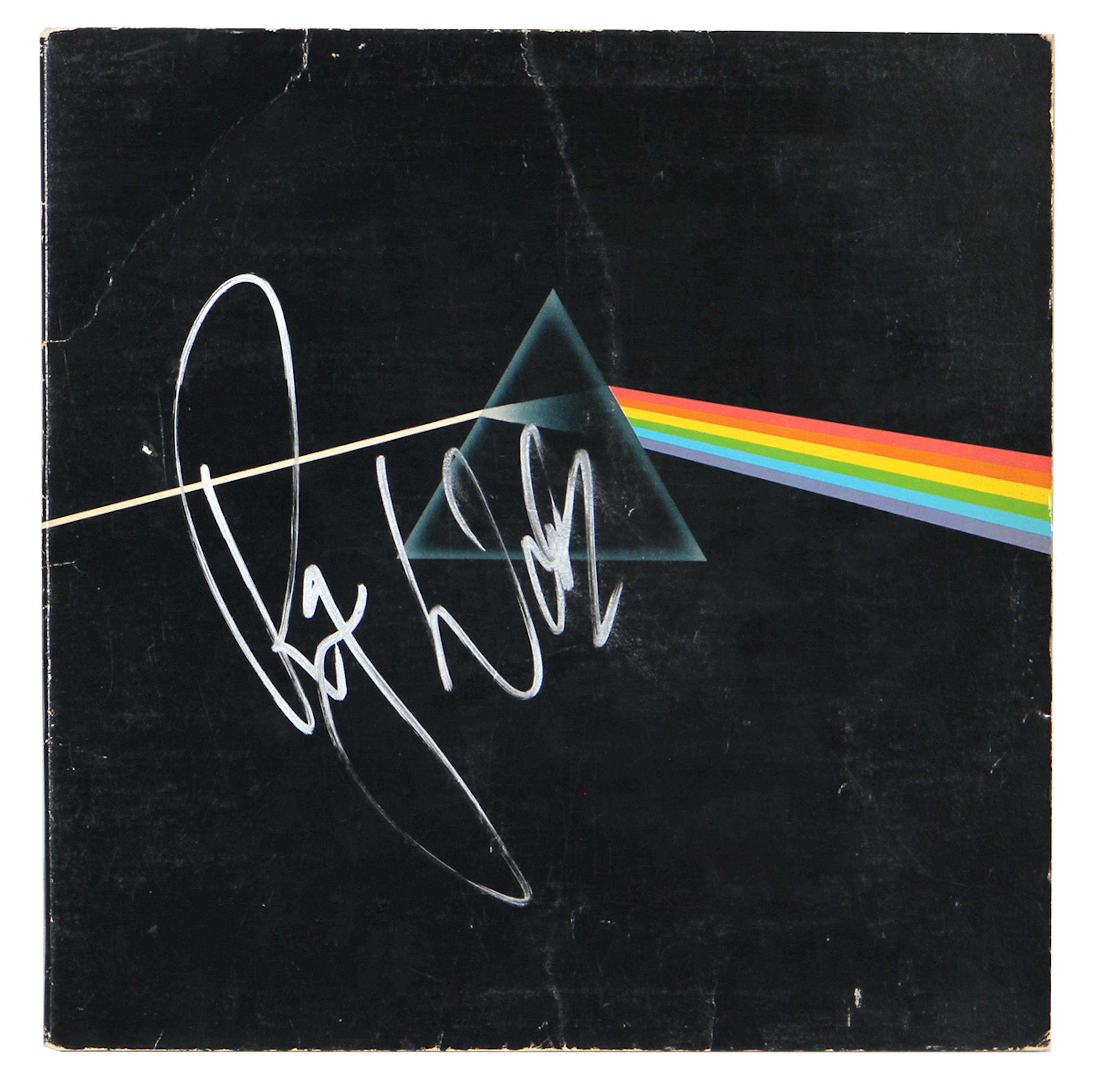 Pink Floyd Roger Waters Signed "The Dark Side of the...