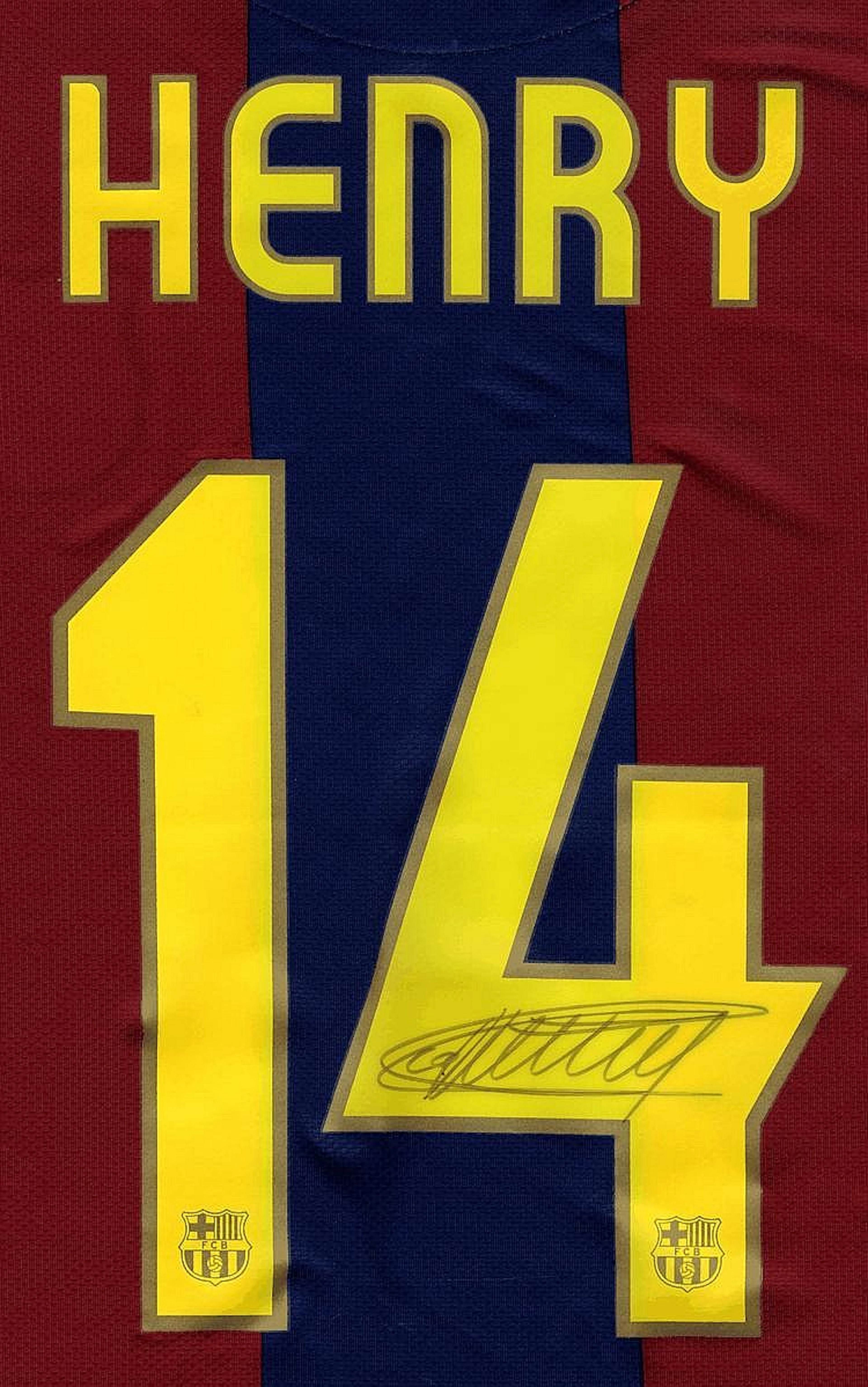 HENRY THIERRY: (1977- ) French Footballer, a
