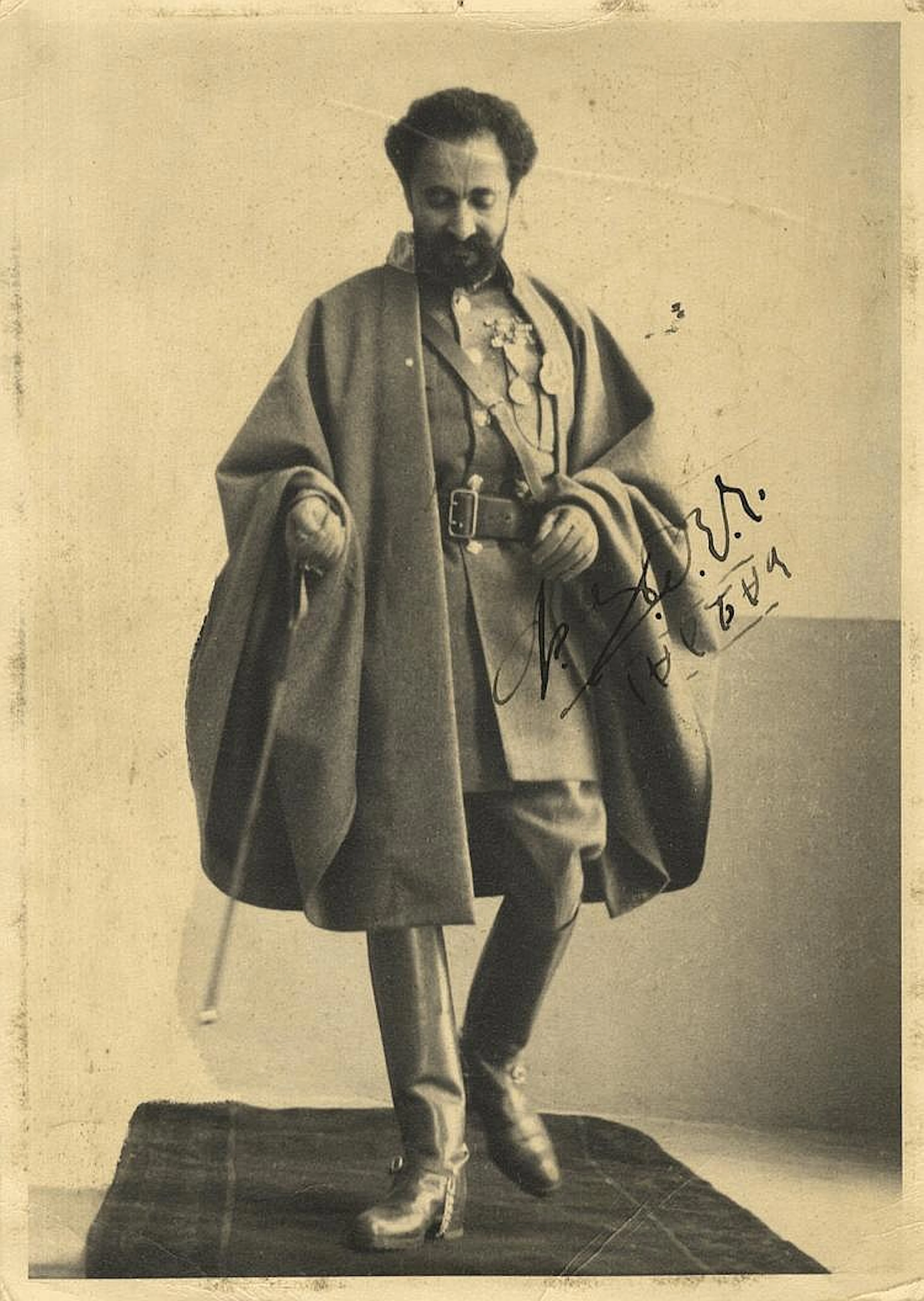 HAILE SELASSIE I: (1892-1975) Ethiopian Regent