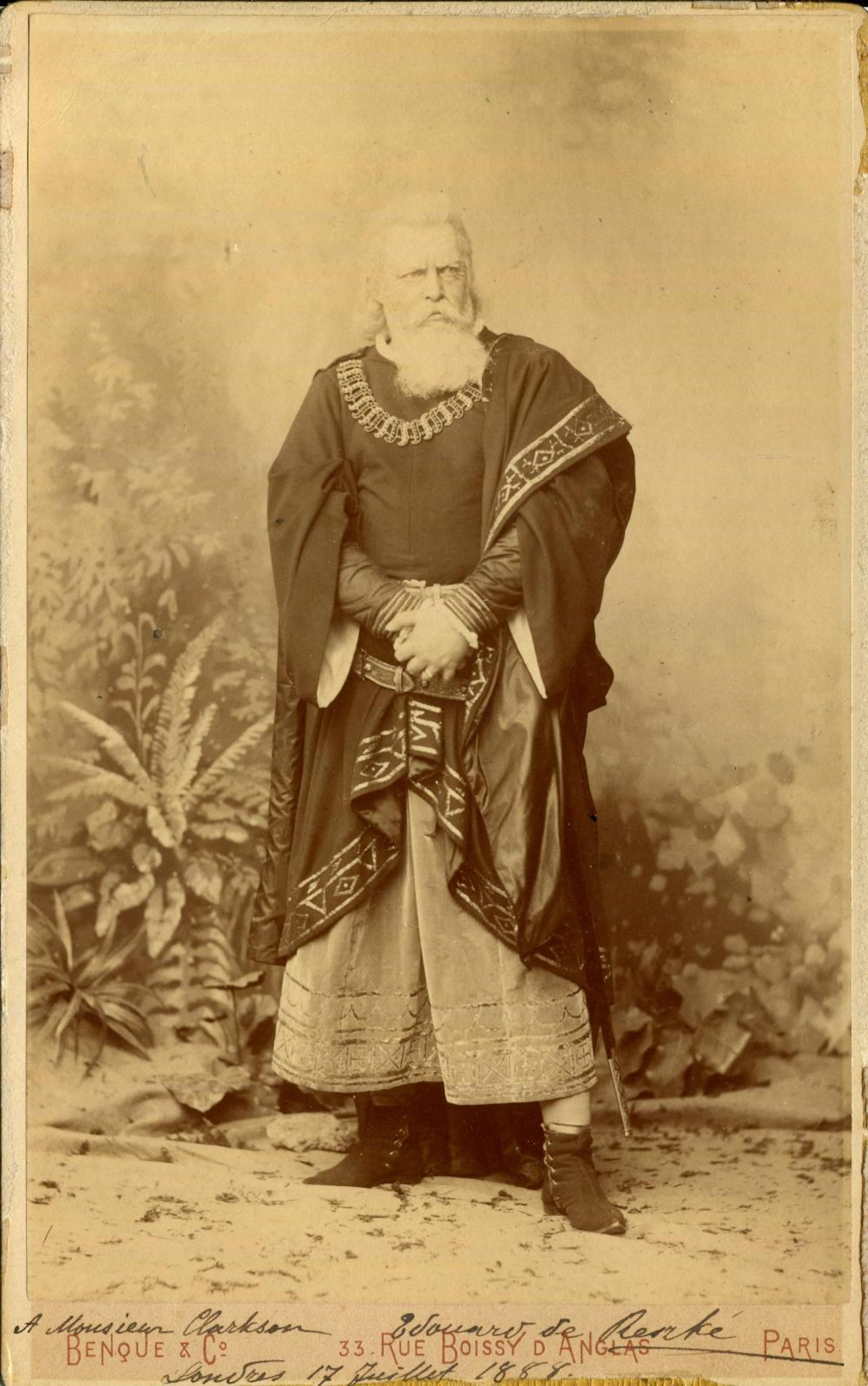 DE RESZKE EDOUARD: (1853-1917)