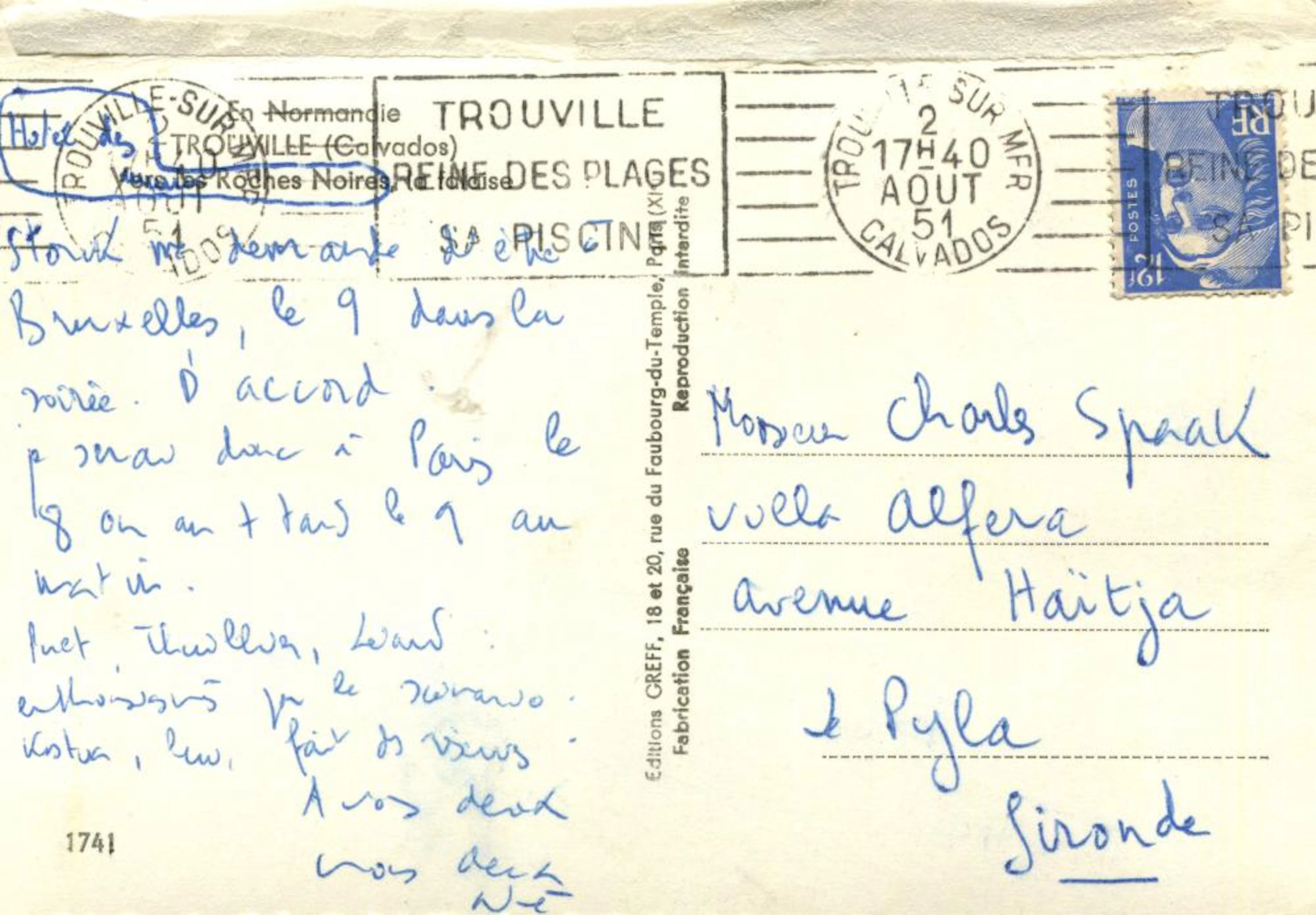 CAYATTE ANDRE: (1909-1989)