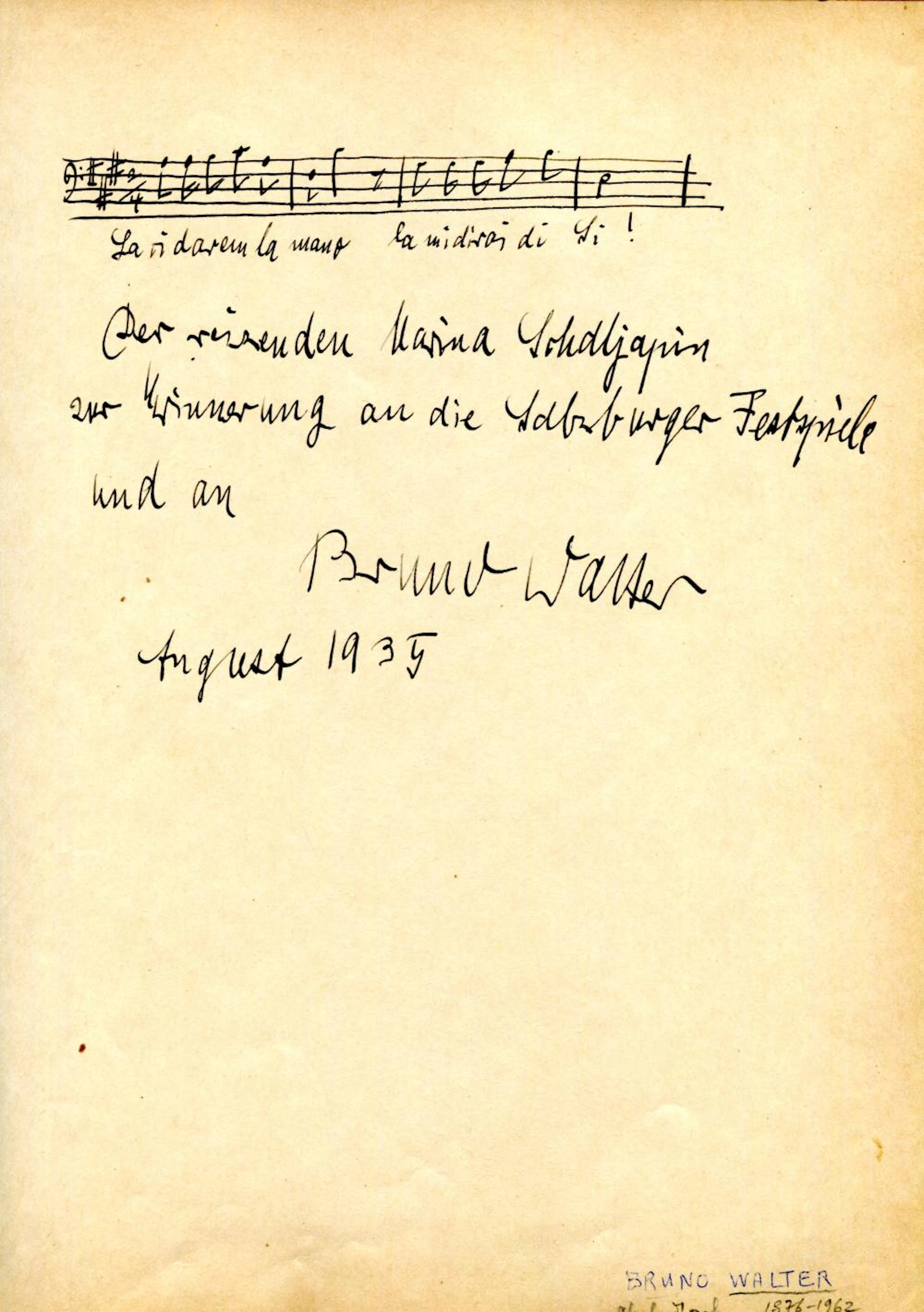 WALTER BRUNO : (1876-1962)