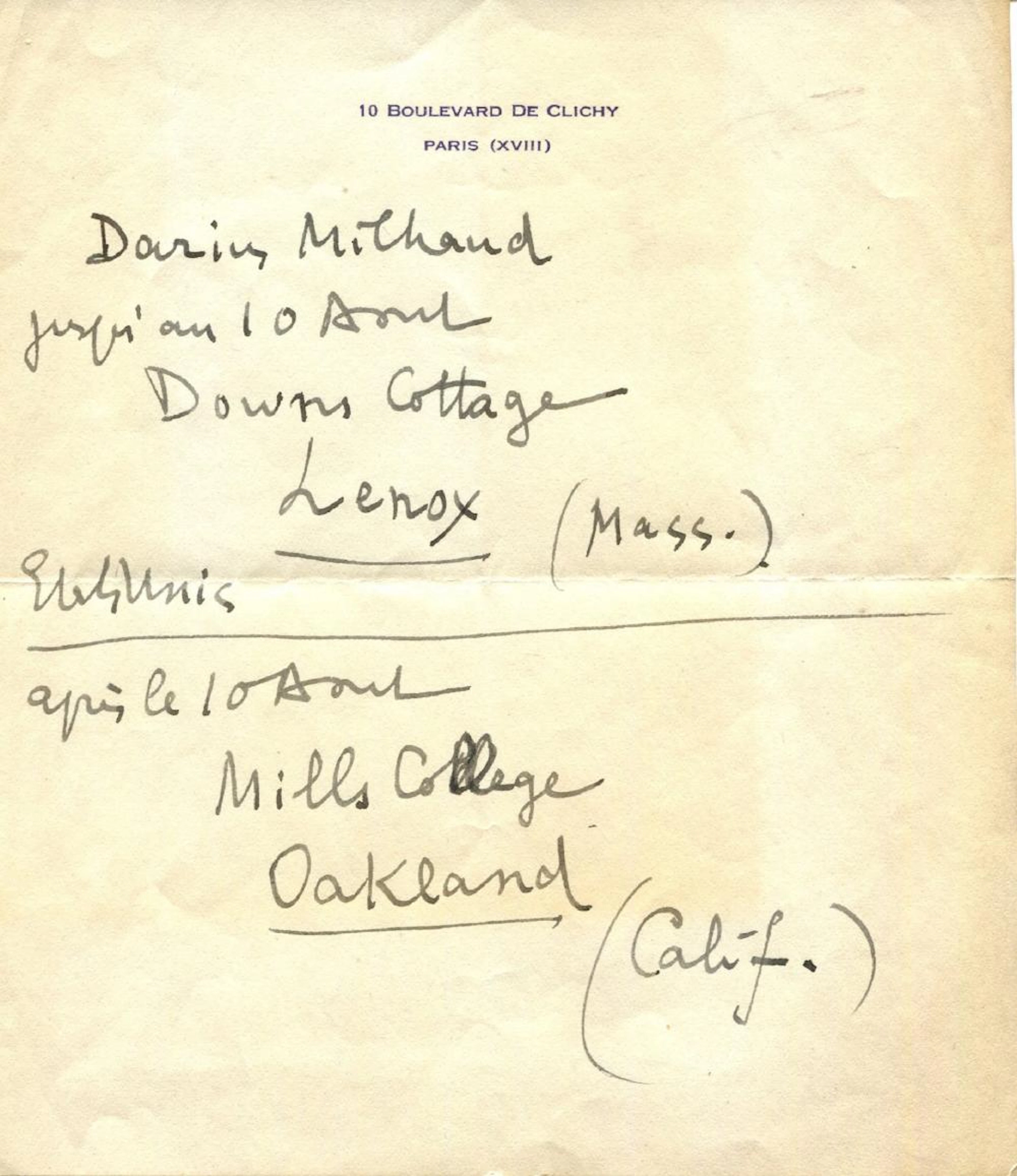 FRENCH COMPOSERS: