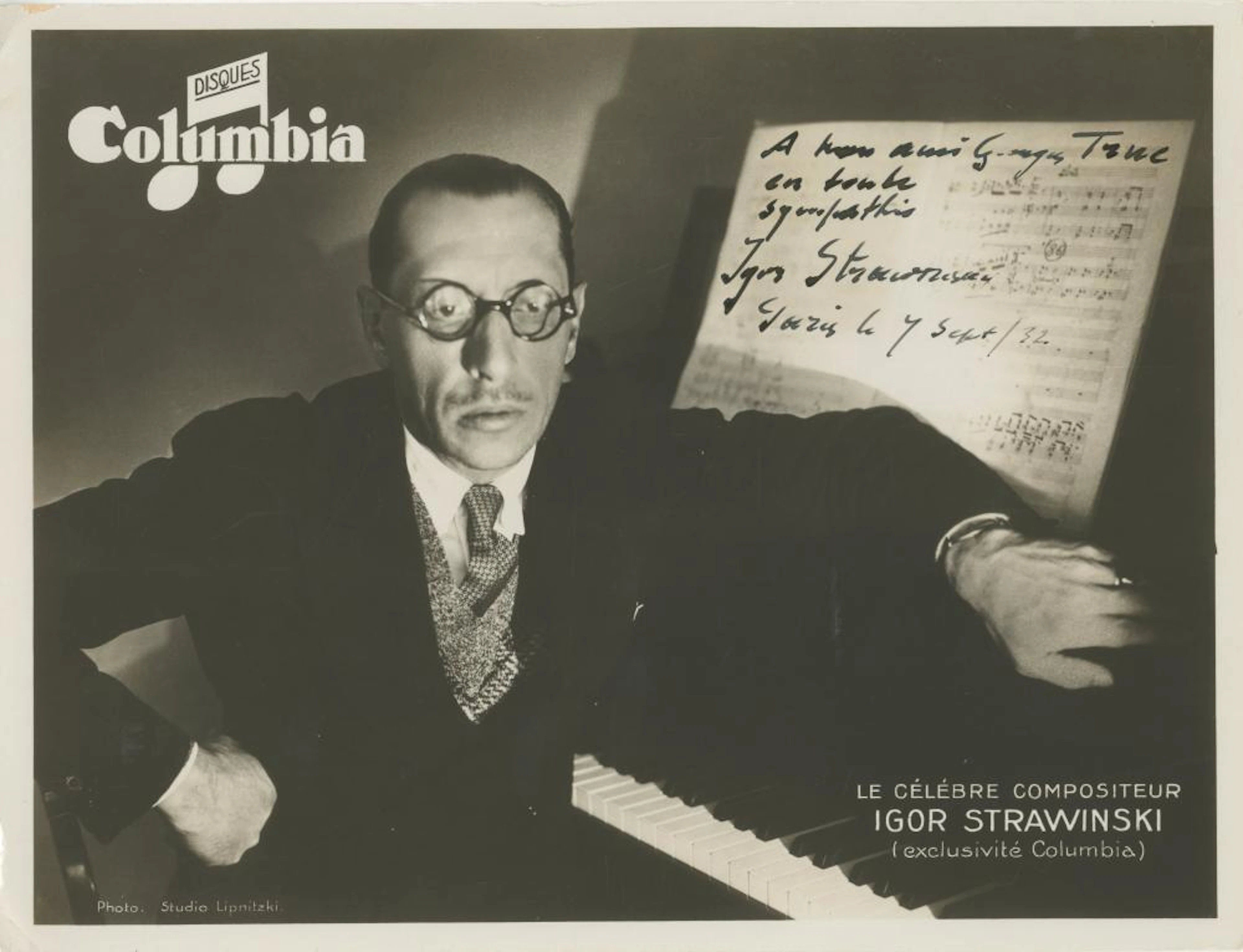 STRAVINSKY IGOR: (1882-1971)