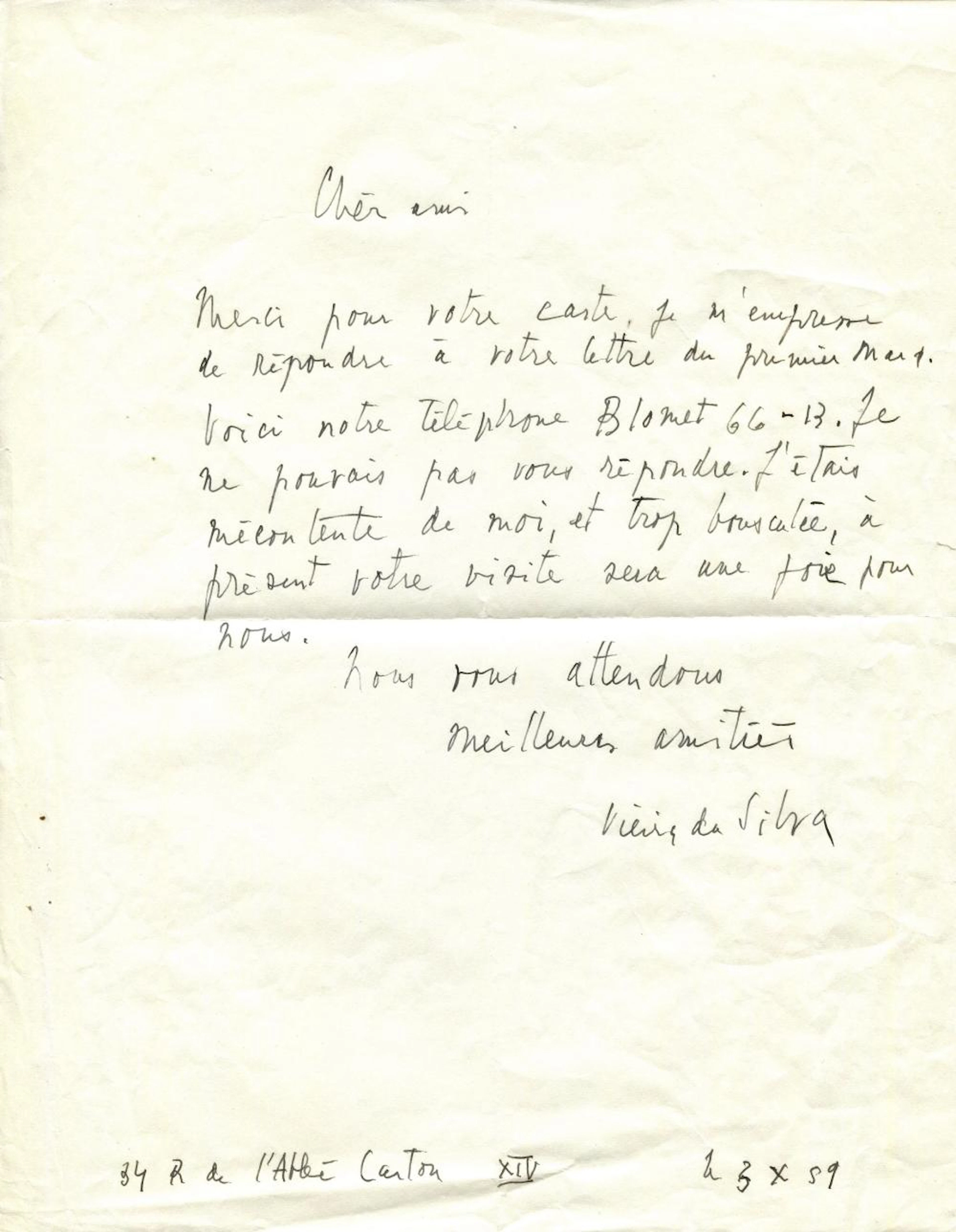 VIEIRA DA SILVA MARIA HELENA: (1908-1992)