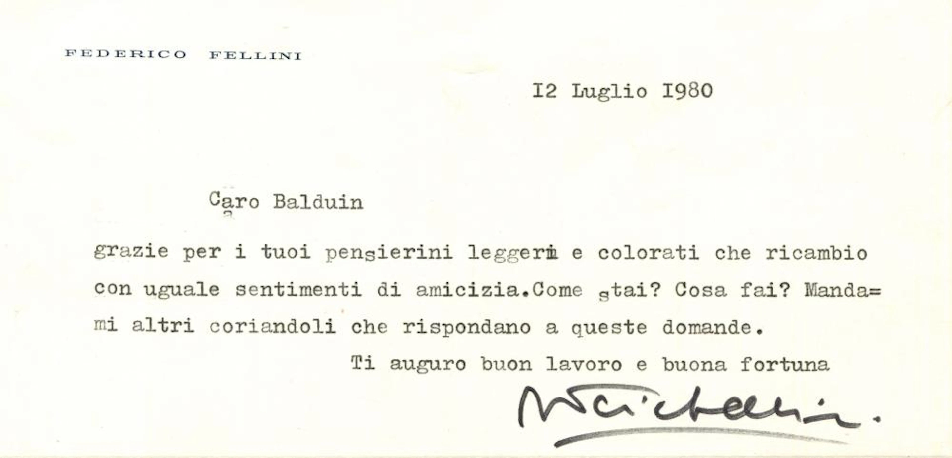 FELLINI FEDERICO: (1920-1993)