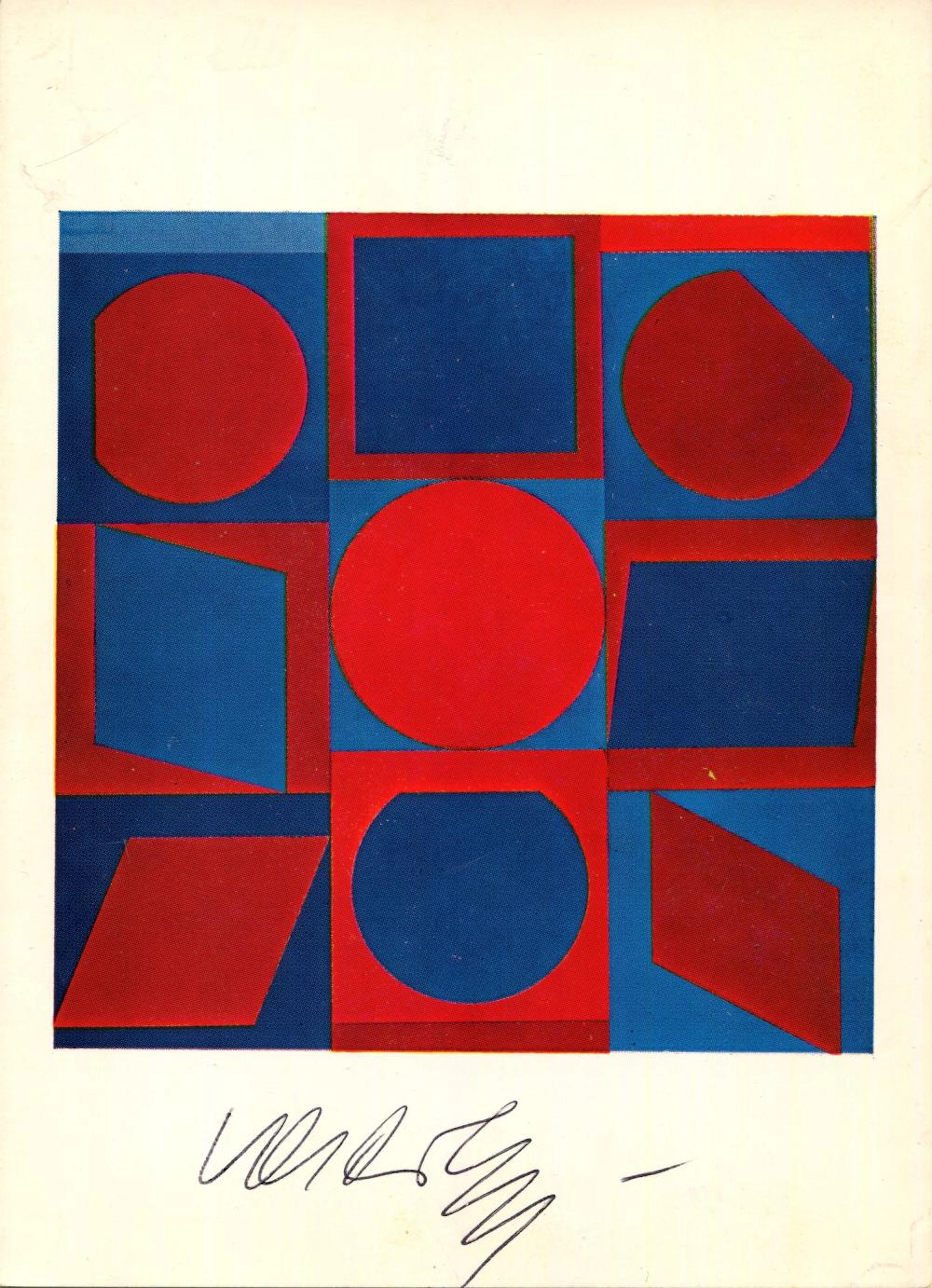 VASARELY VICTOR: (1906-1997)