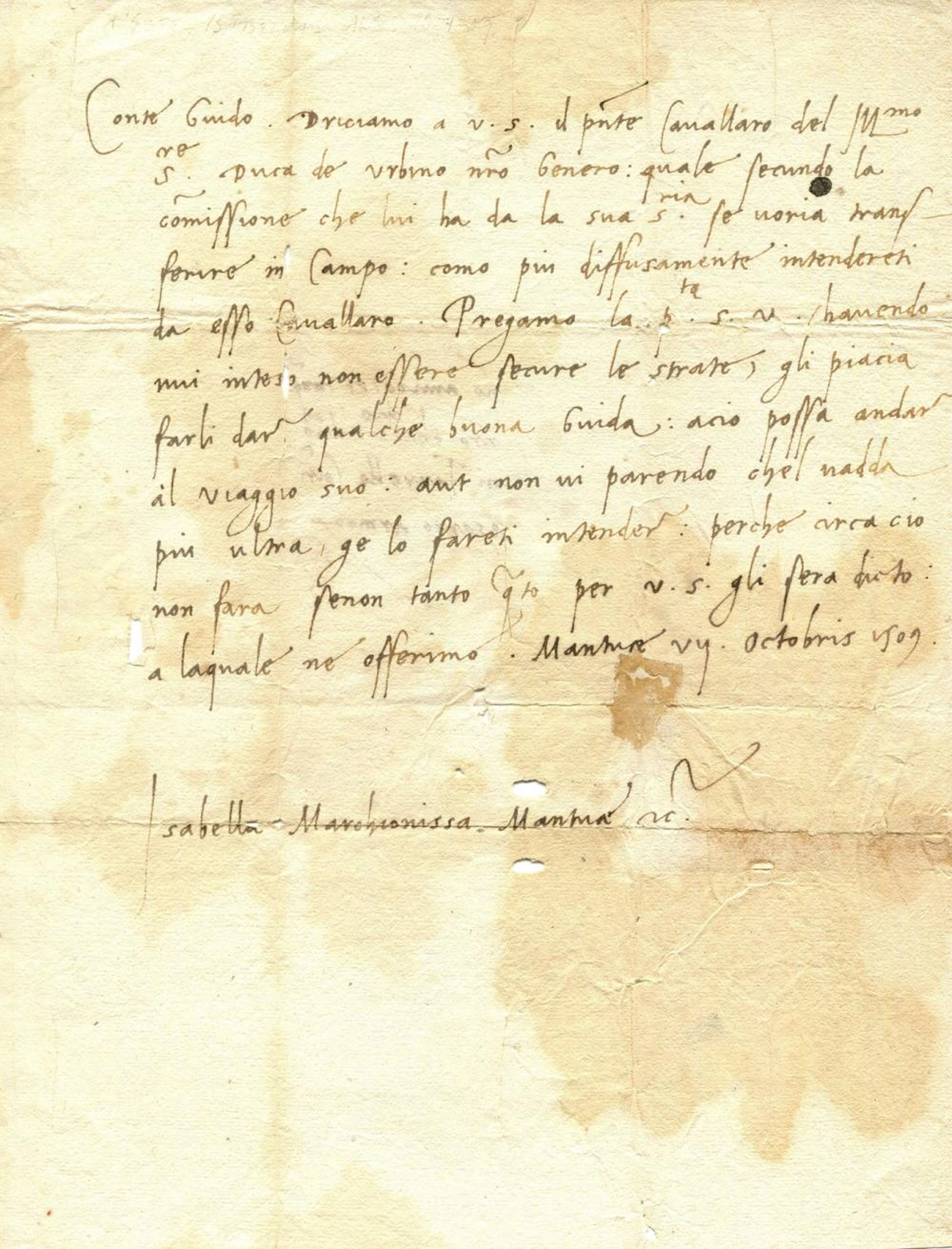 ISABELLA D'ESTE: (1474-1539)