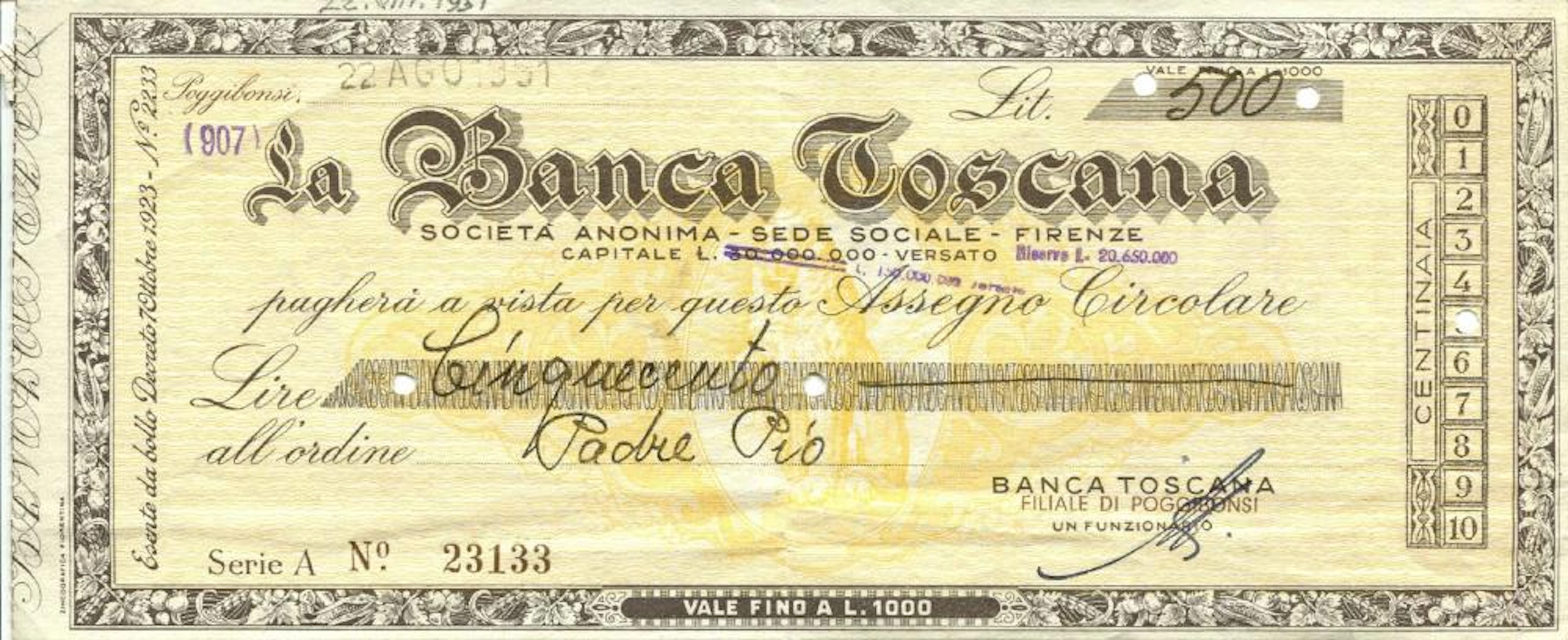PIO OF PIETRELCINA: (1887-1968)
