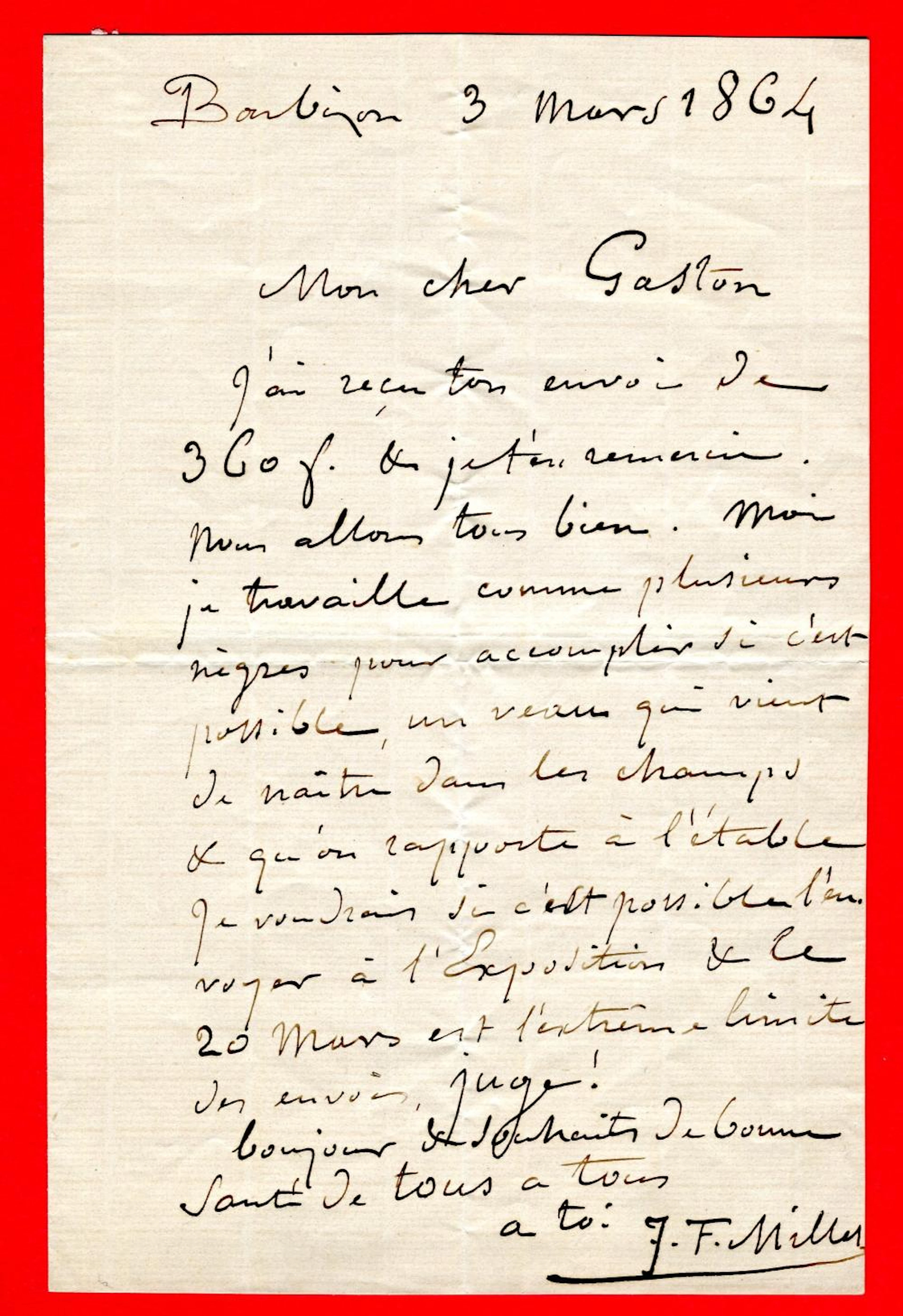 MILLET JEAN FRANCOIS: (1814-1875)
