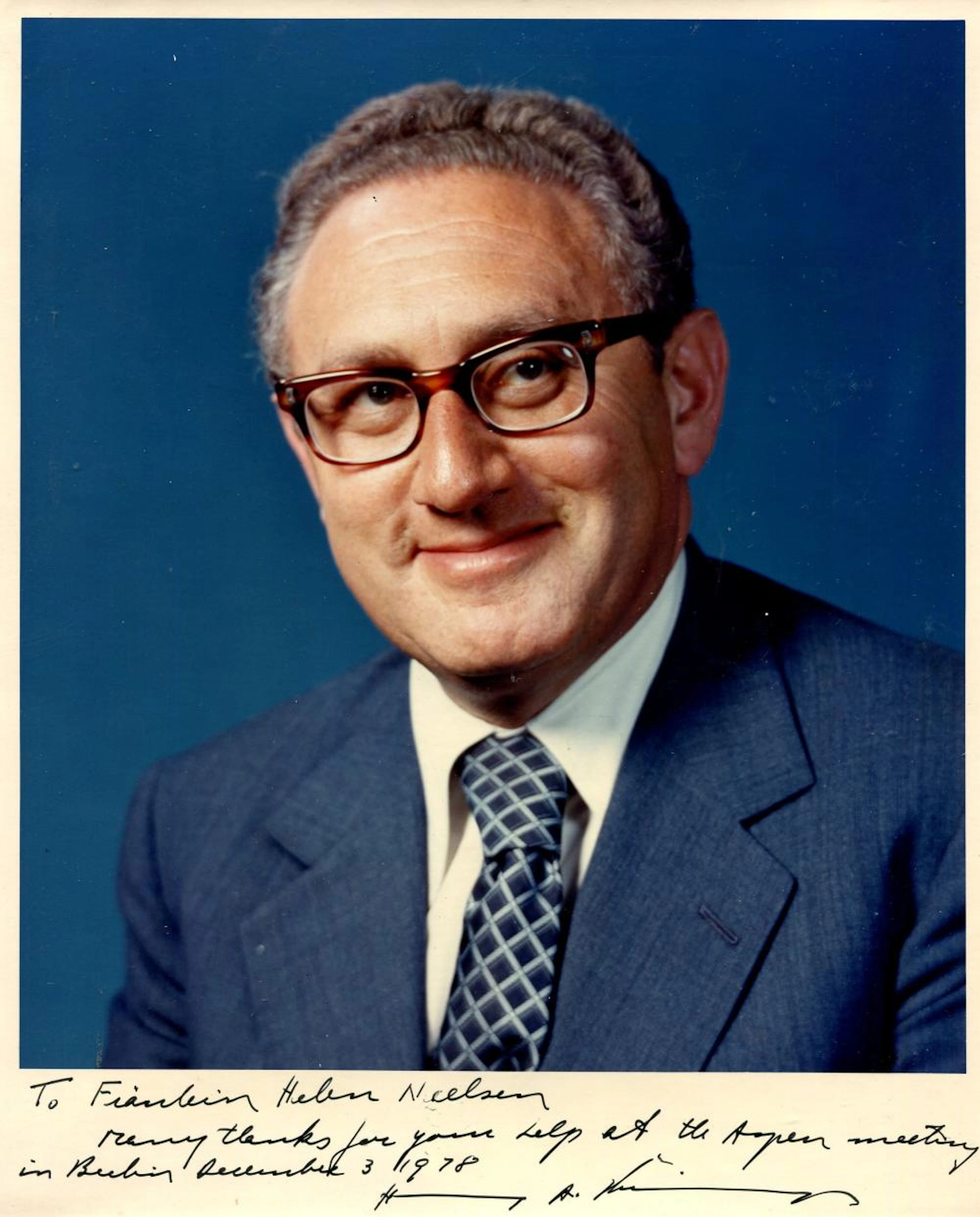 KISSINGER HENRY: (1923- )