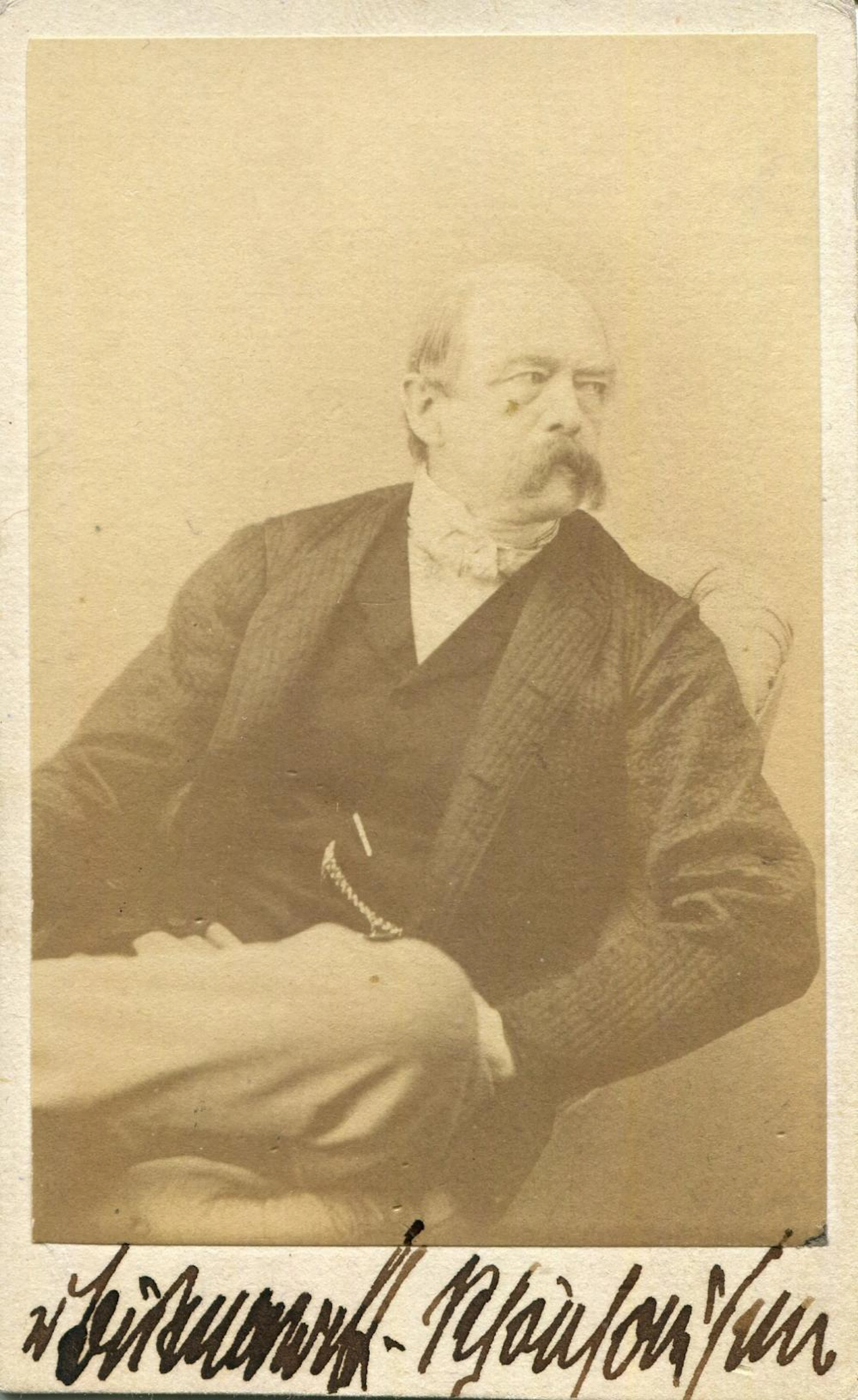 BISMARCK OTTO VON: (1815-1898)