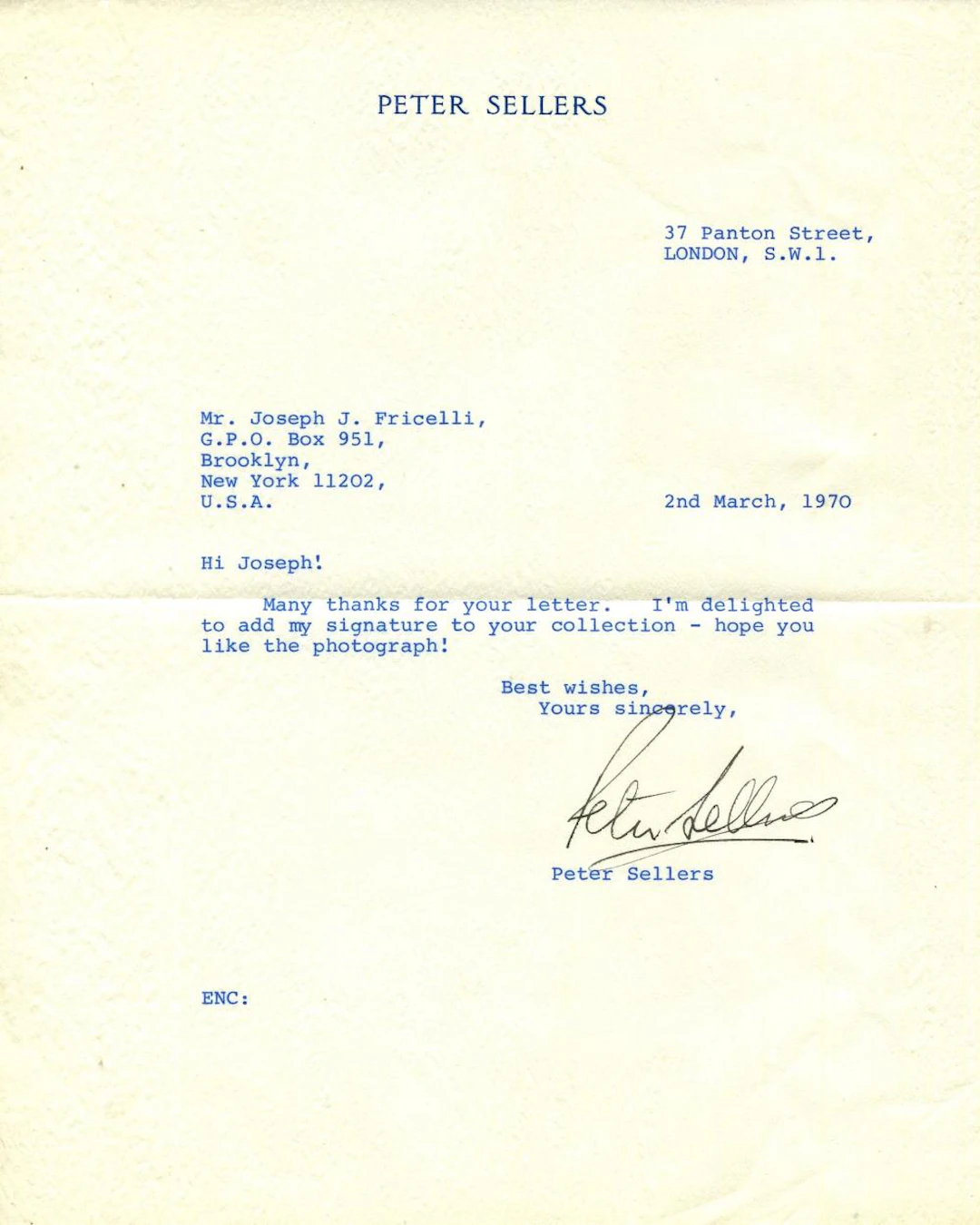 SELLERS PETER: (1925-1980)