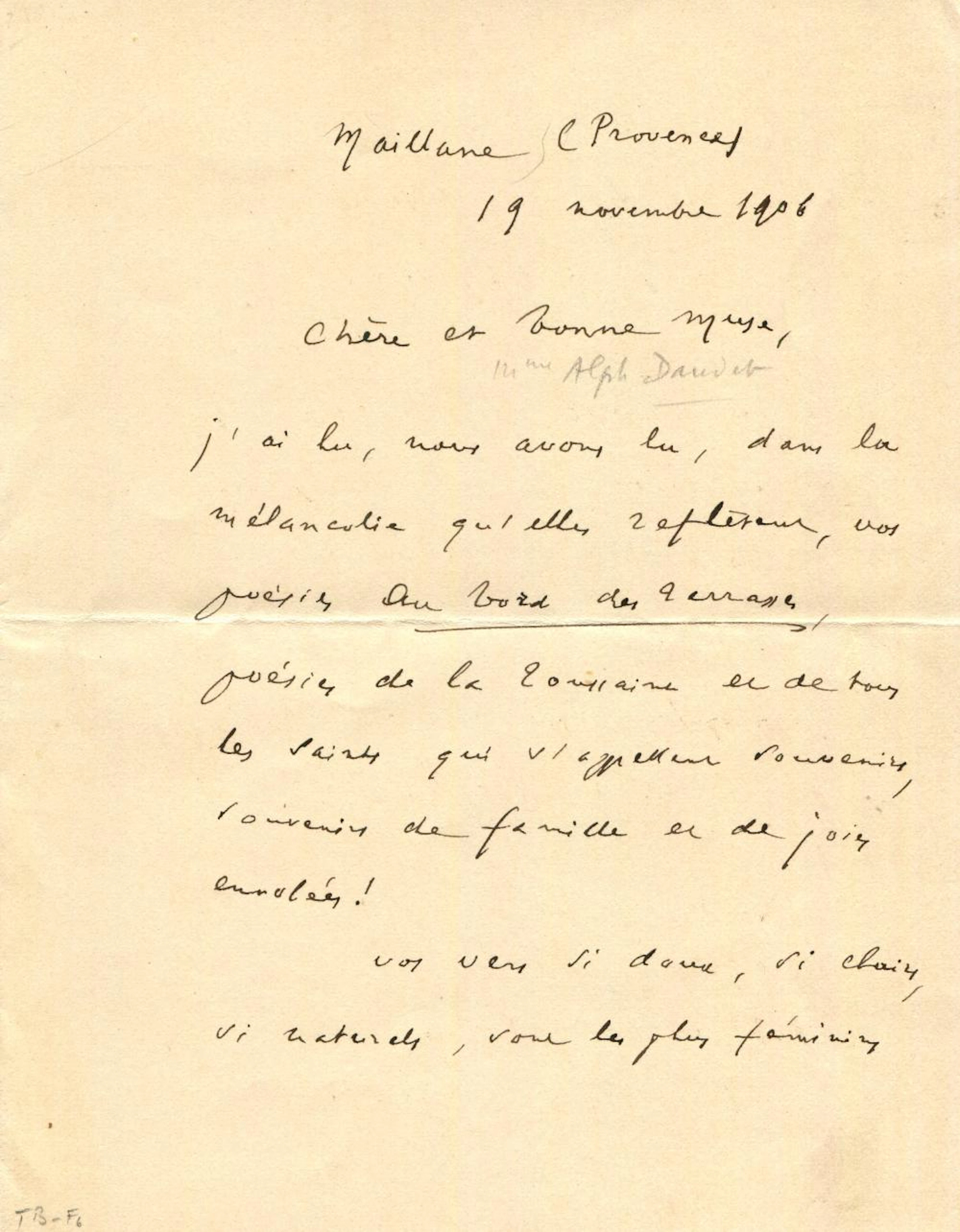 MISTRAL FREDERIC: (1830-1914)