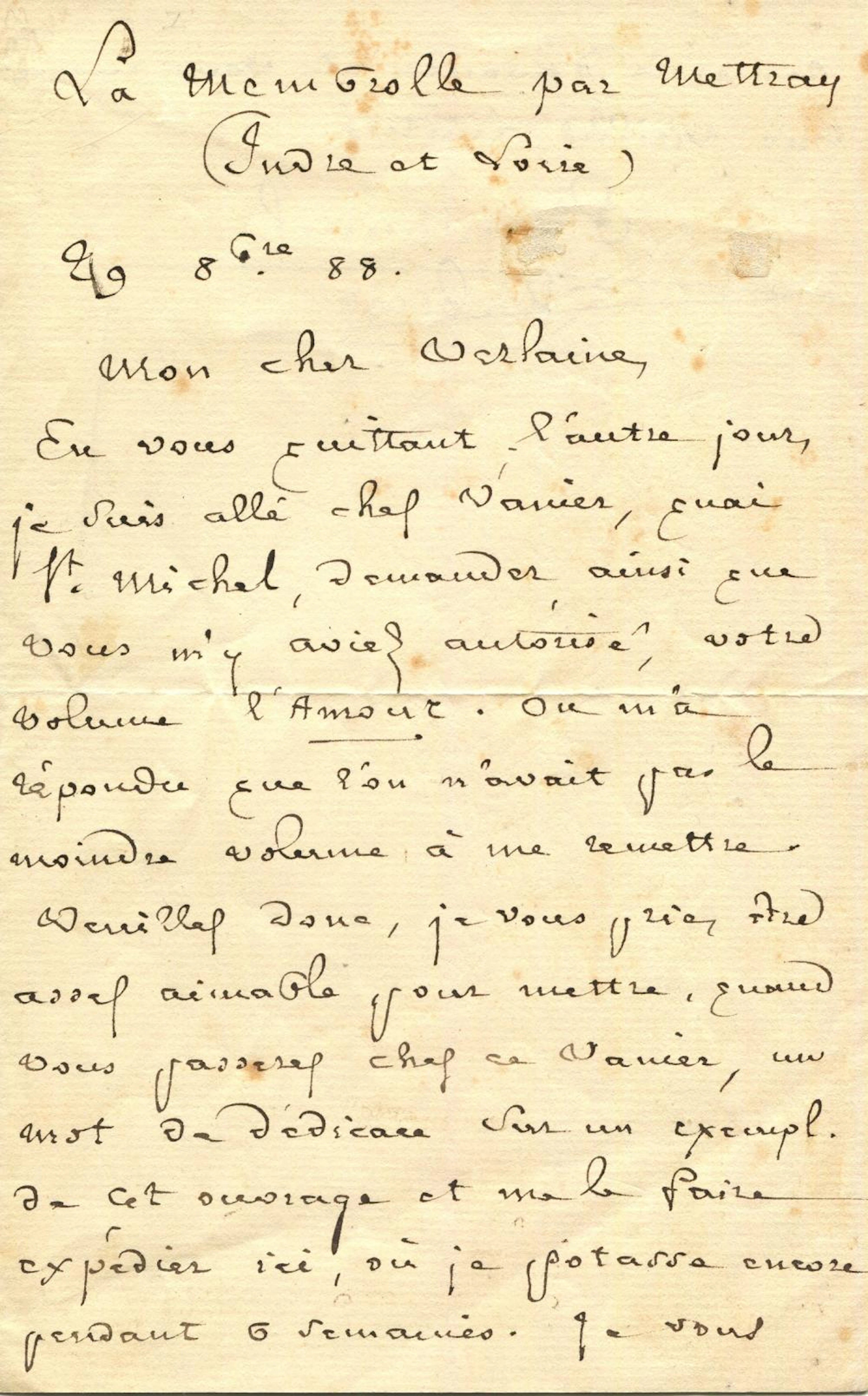 CHABRIER EMMANUEL: (1841-1894)