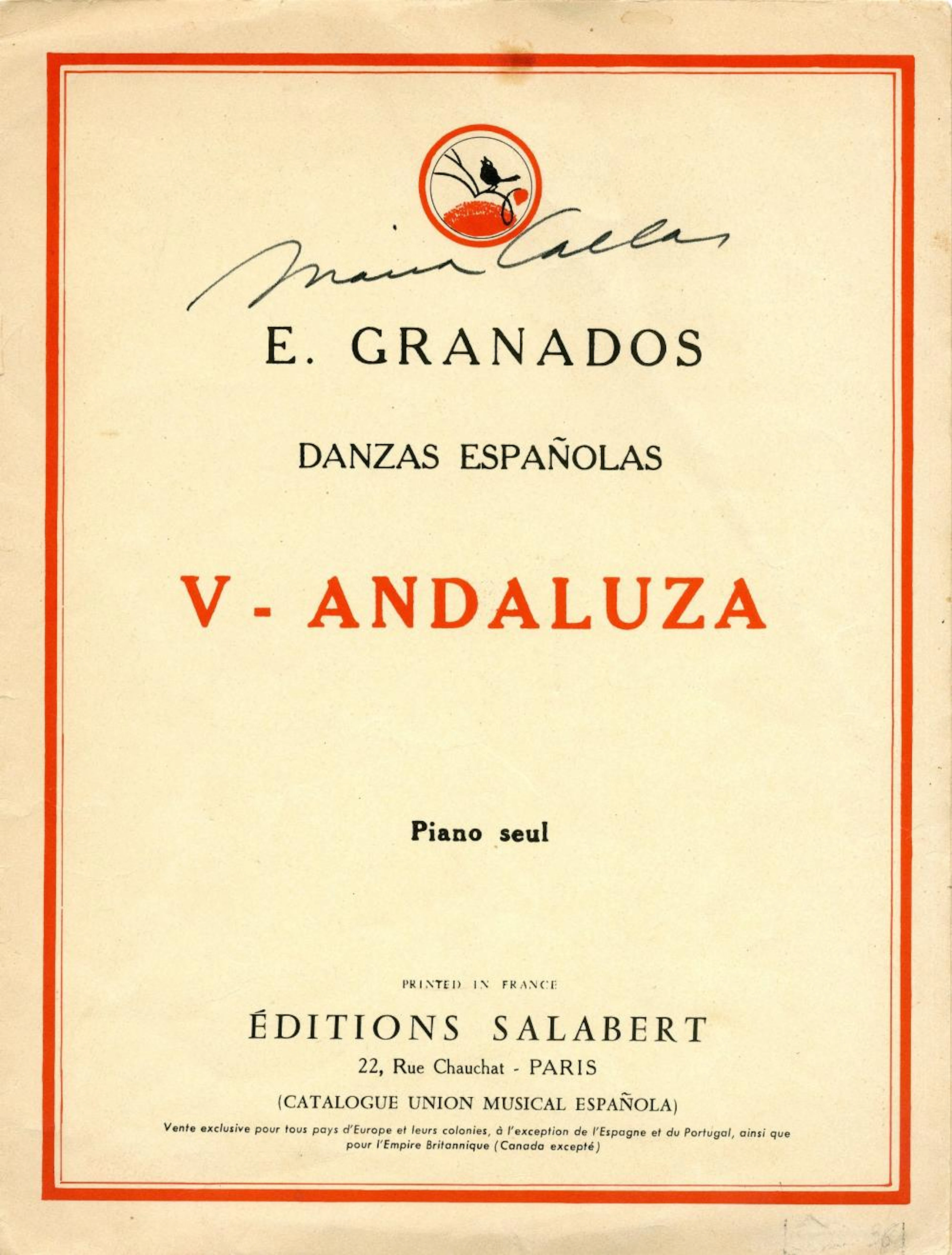 CALLAS MARIA: (1923-1977)