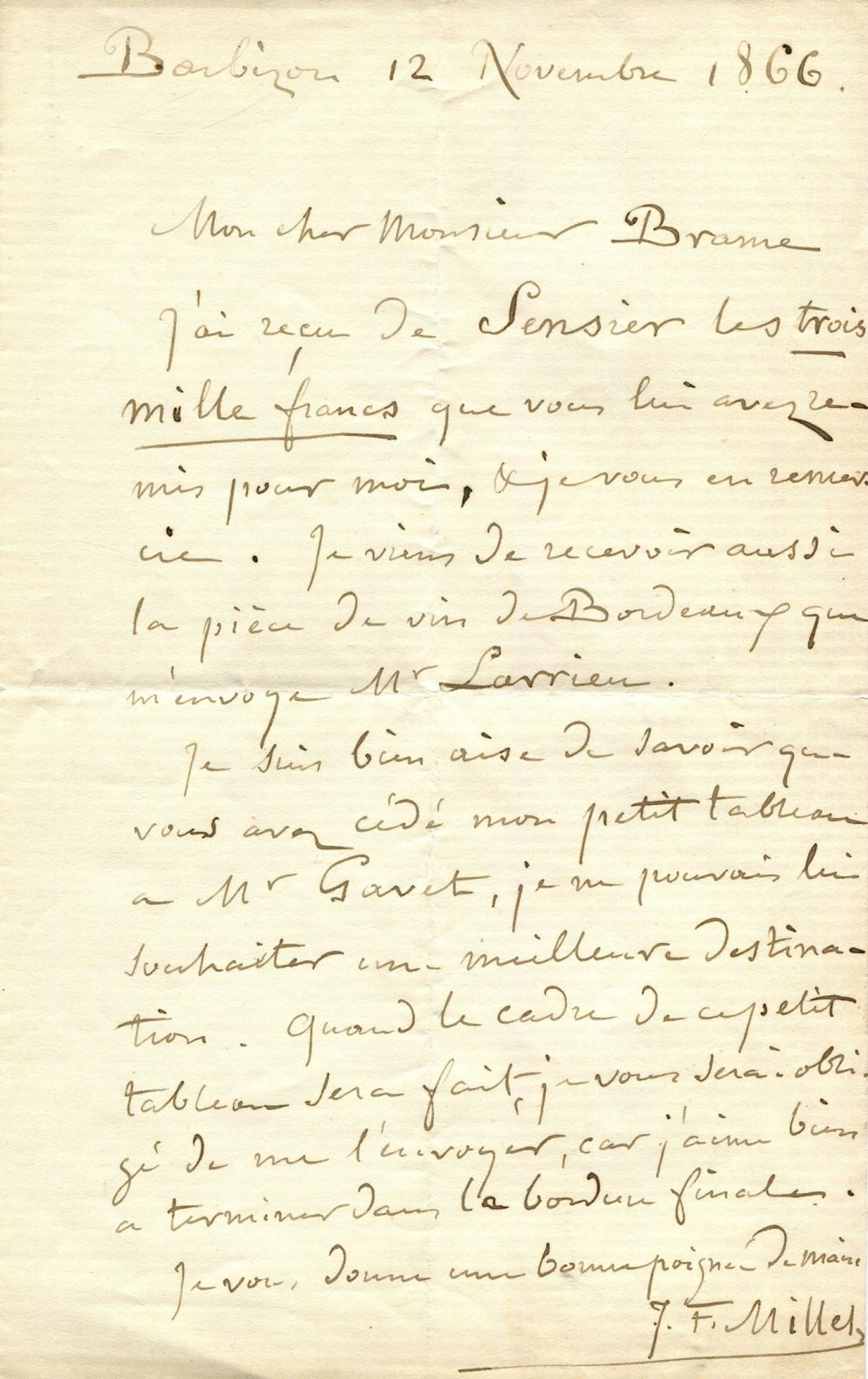 MILLET JEAN-FRANCOIS: (1814-1875)