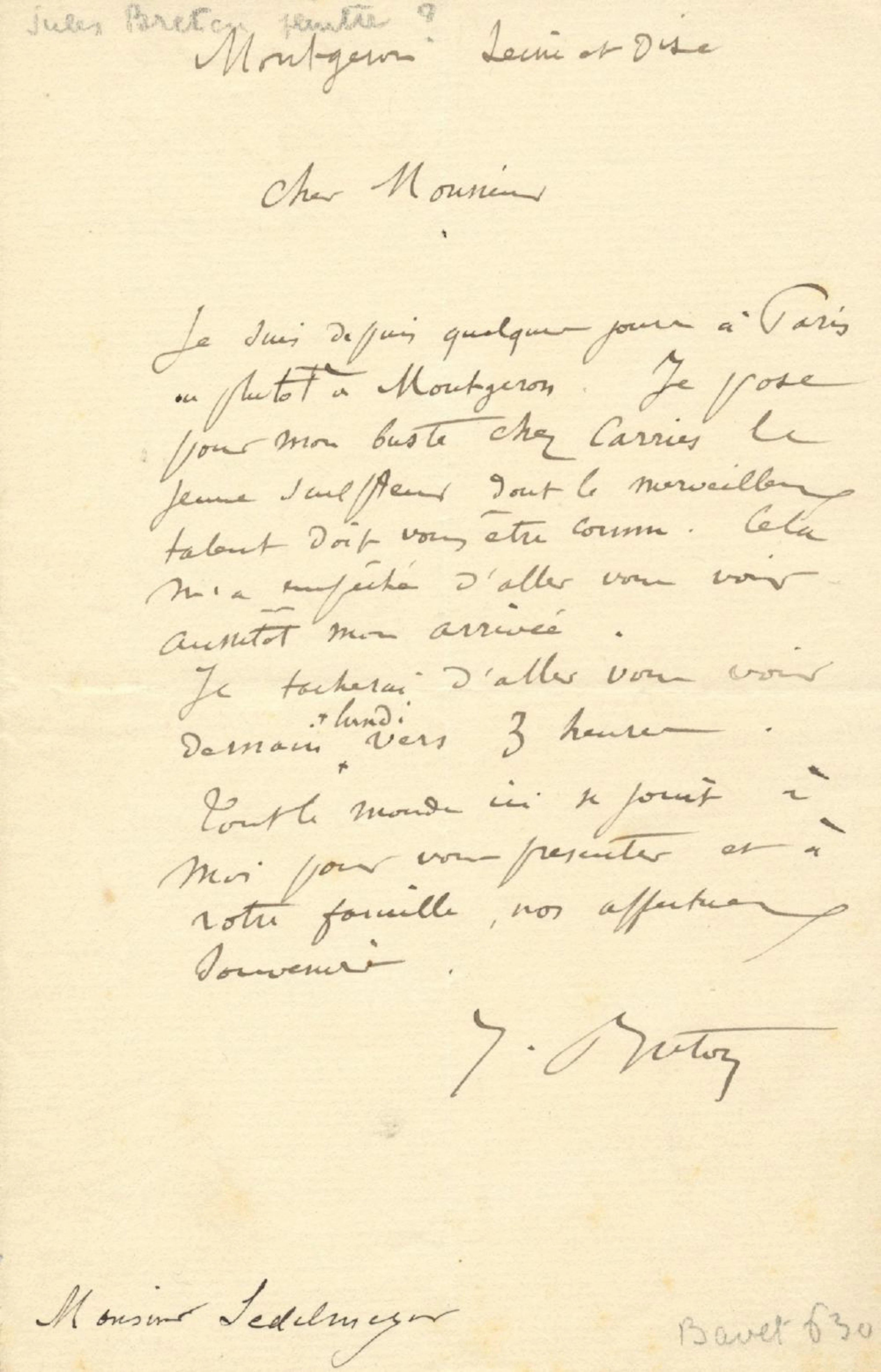 BRETON JULES: (1827-1906)