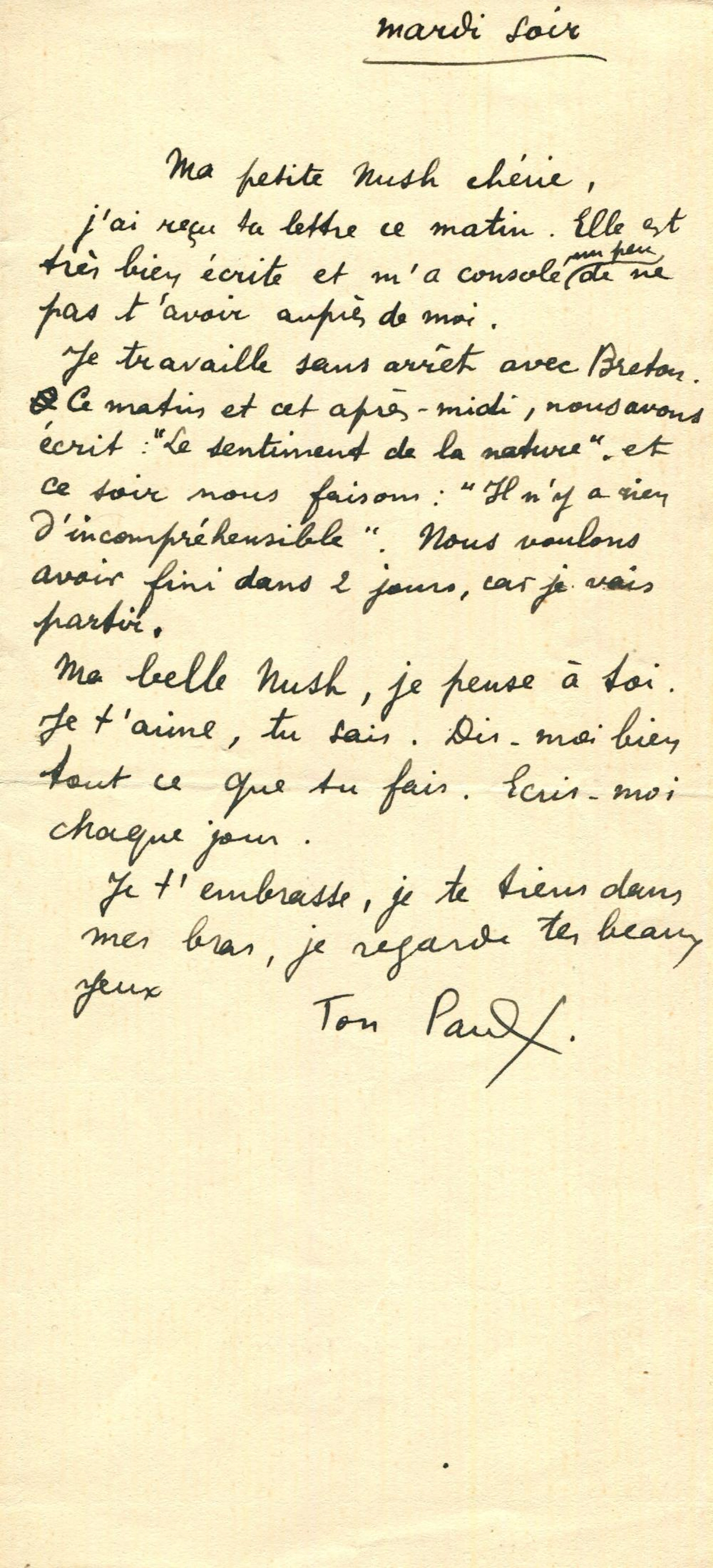 ELUARD PAUL: (1895-1952)