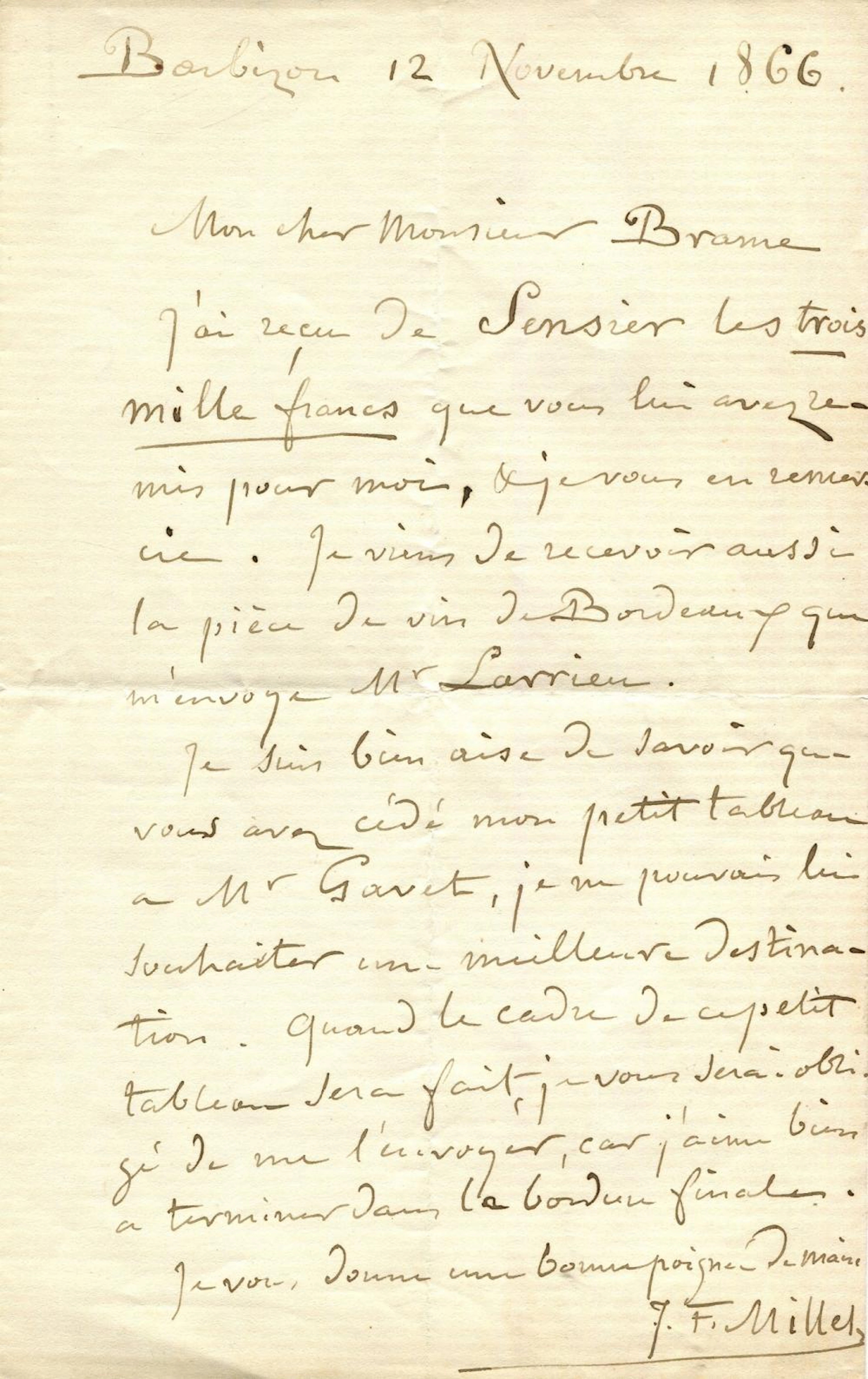 MILLET JEAN-FRANCOIS: (1814-1875)