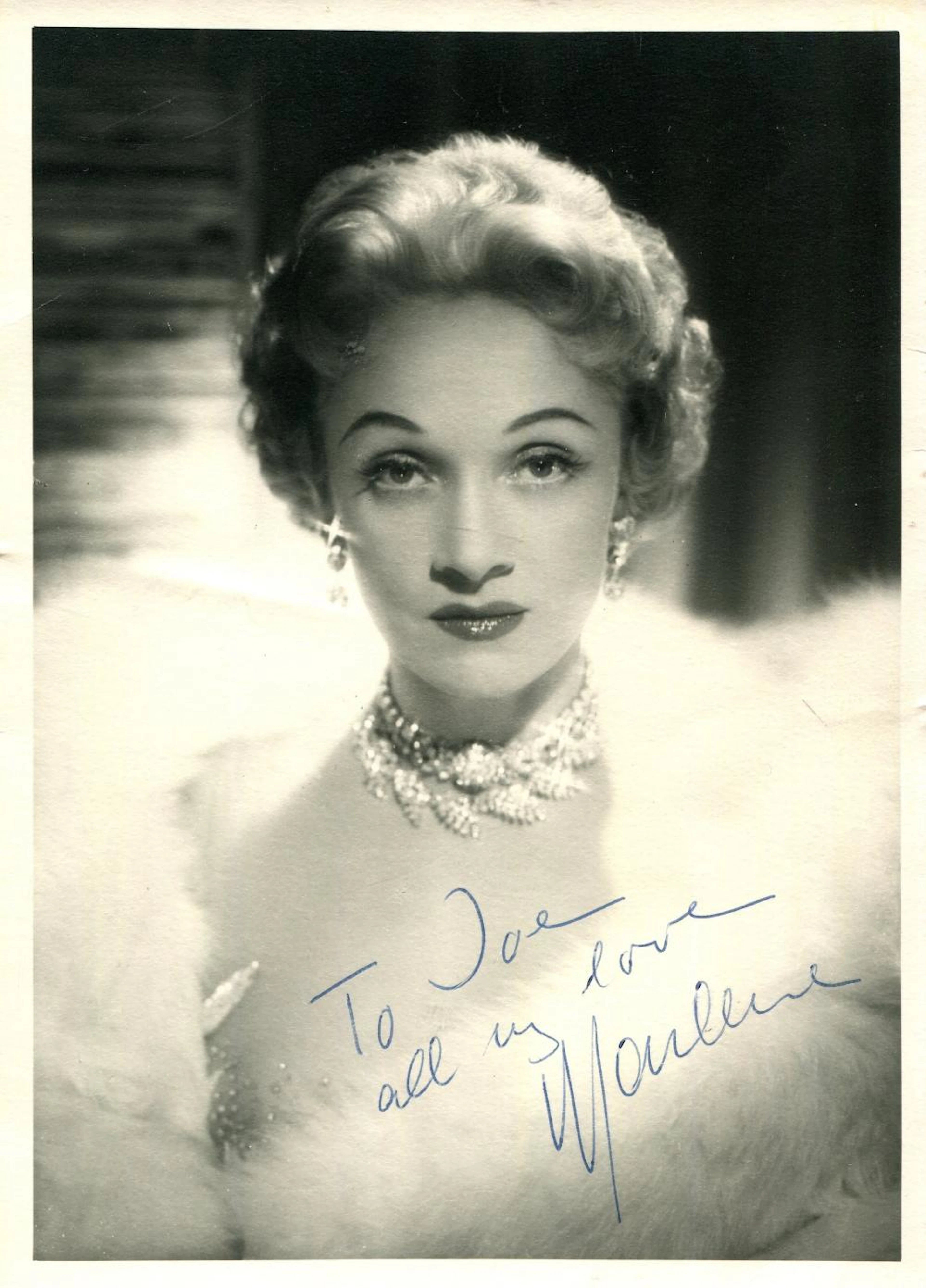 DIETRICH MARLENE: (1901-1992)