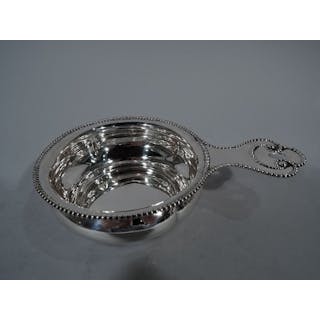 American Sterling Silver Porringer with Unusual Beading by Towle