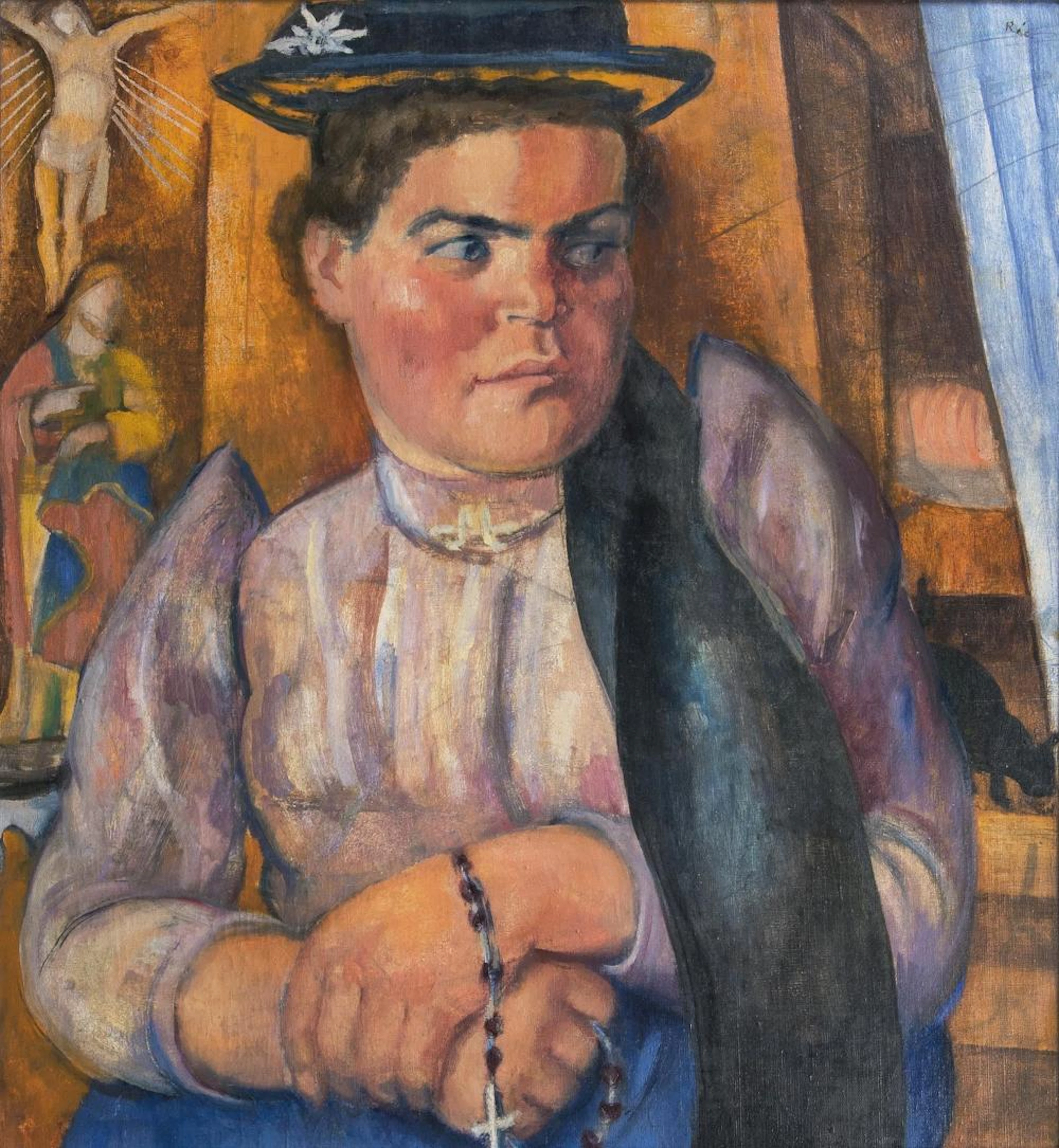 ANITA RÉE (HAMBURG 1885 - KAMPEN 1933). TYROLIAN FARMER WOMAN.