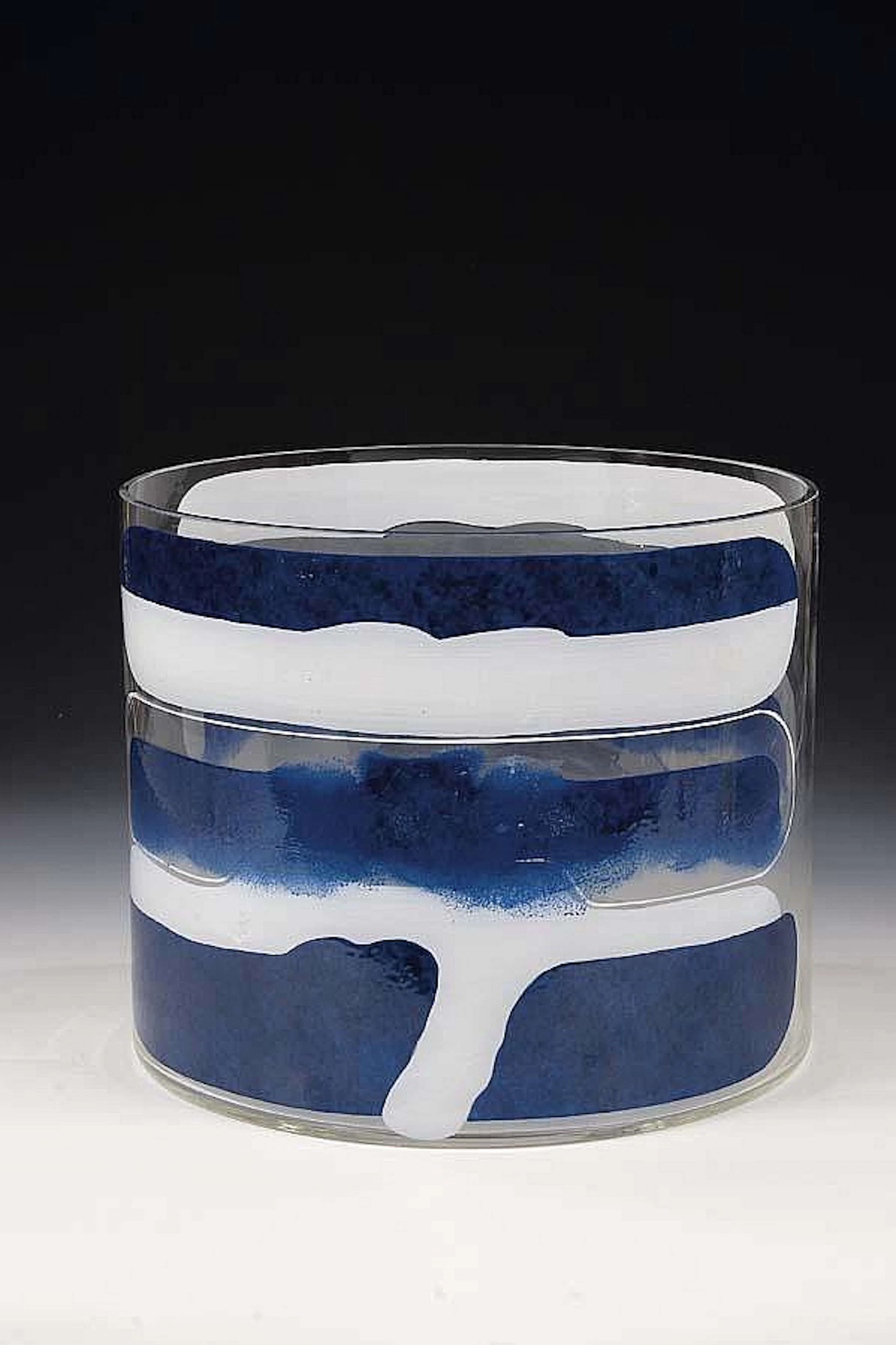 Große Vase Hughe Glass Vase - Jan Adam 1975